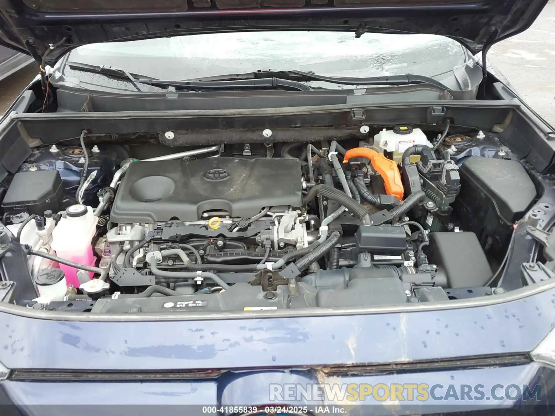 10 Photograph of a damaged car 2T3DWRFV7KW029016 TOYOTA RAV4 HYBRID 2019