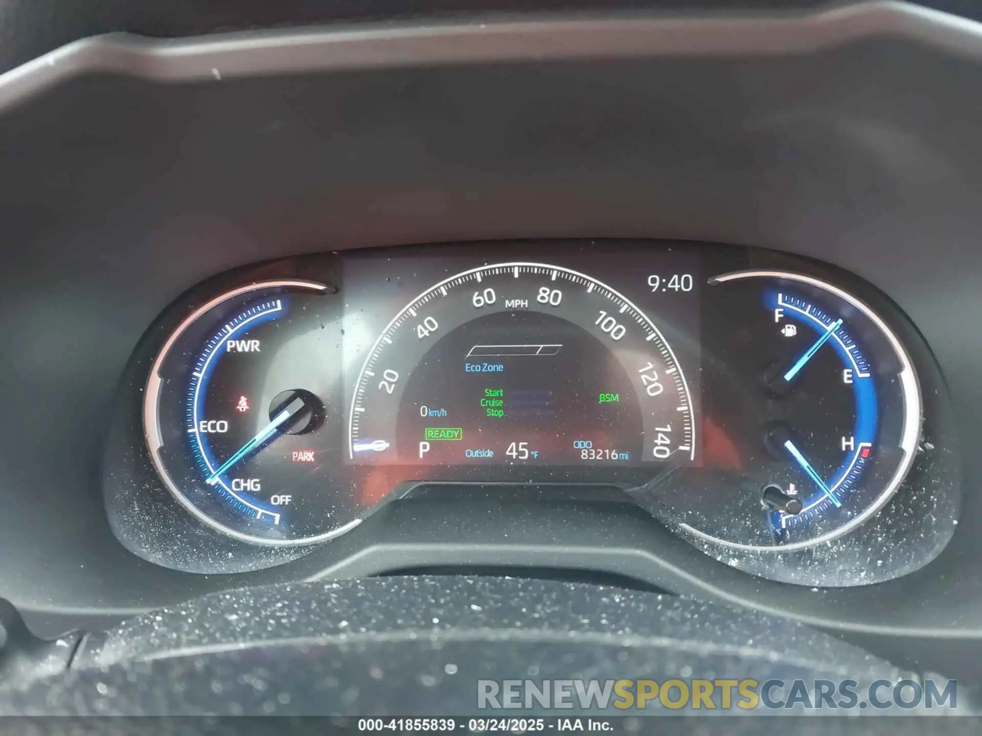 7 Photograph of a damaged car 2T3DWRFV7KW029016 TOYOTA RAV4 HYBRID 2019