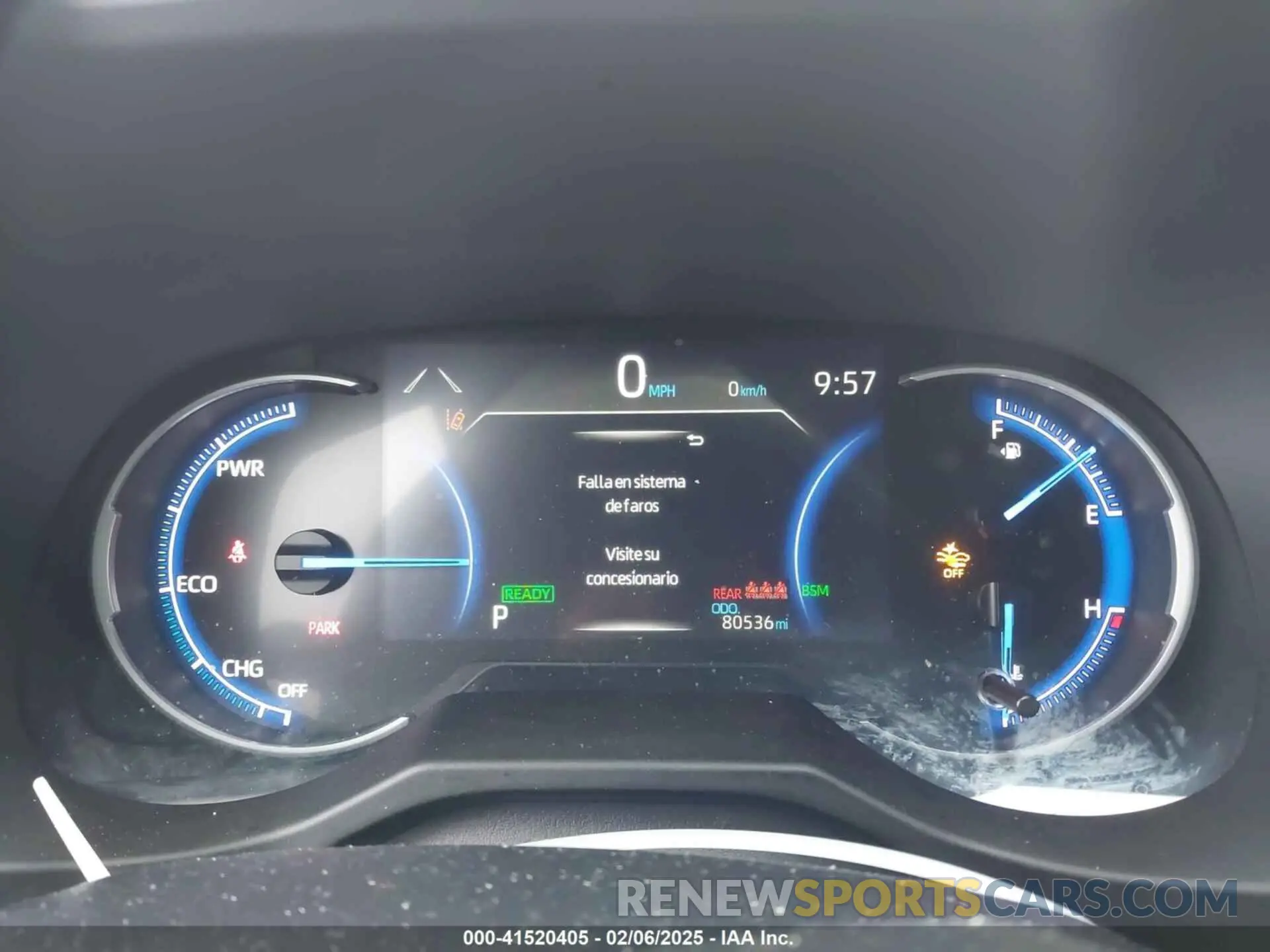 7 Photograph of a damaged car 2T3DWRFV9KW031012 TOYOTA RAV4 HYBRID 2019