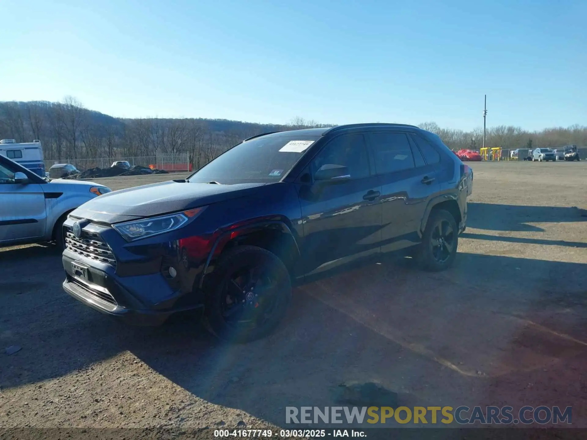 2 Photograph of a damaged car 2T3EWRFV6KW023261 TOYOTA RAV4 HYBRID 2019