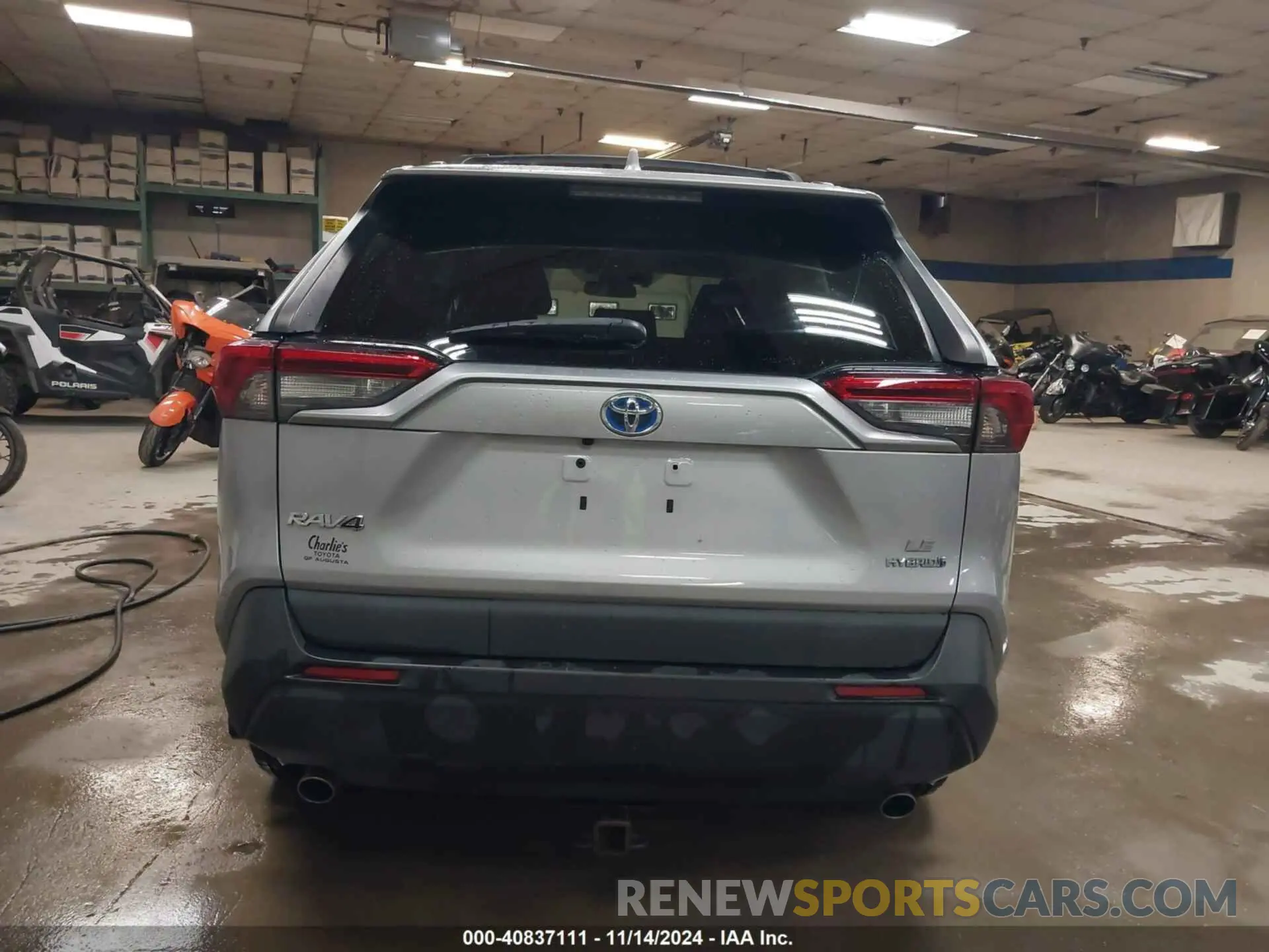 16 Photograph of a damaged car 2T3LWRFV9KW023763 TOYOTA RAV4 HYBRID 2019