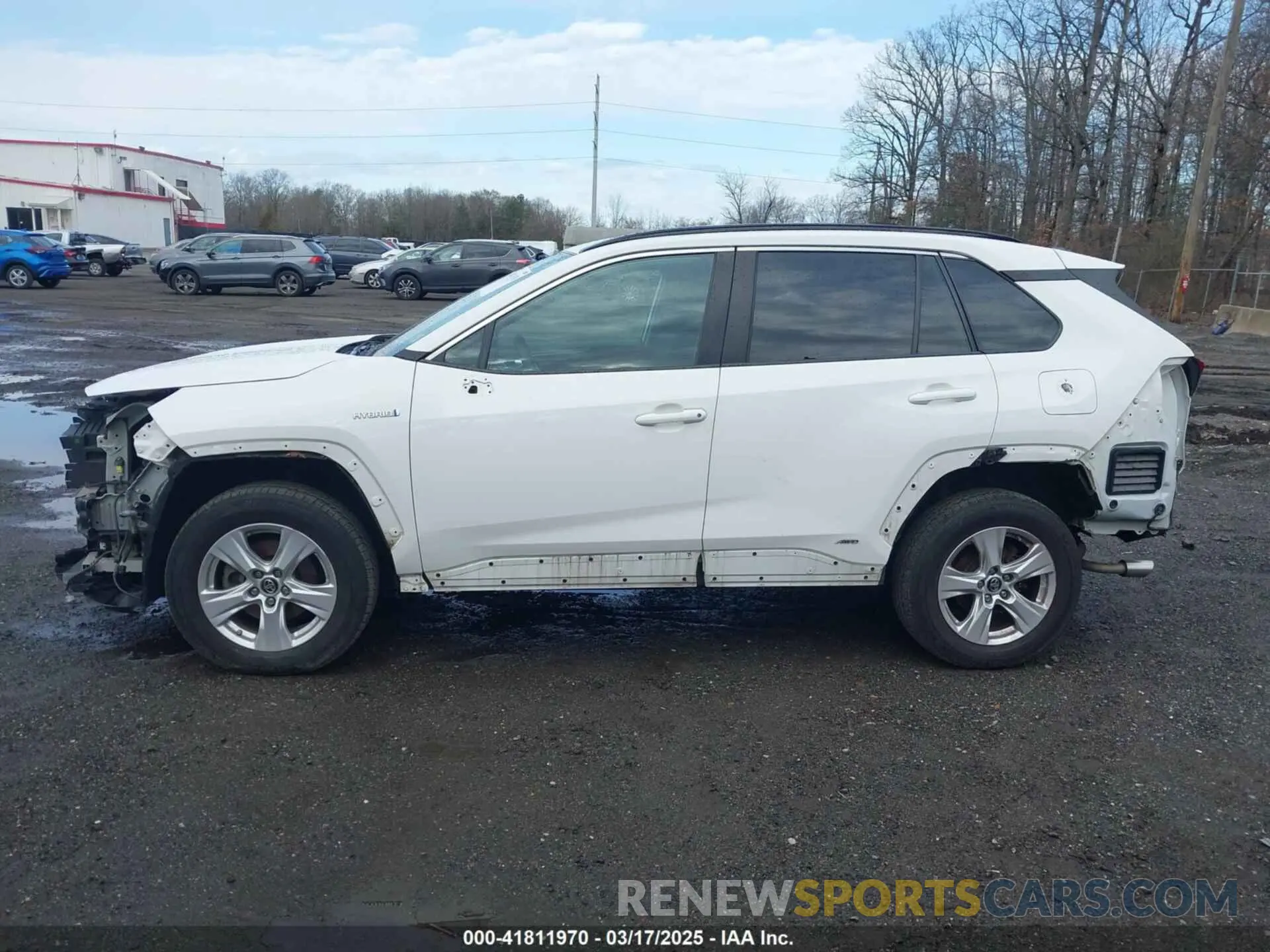 14 Photograph of a damaged car 2T3MWRFV2KW009546 TOYOTA RAV4 HYBRID 2019