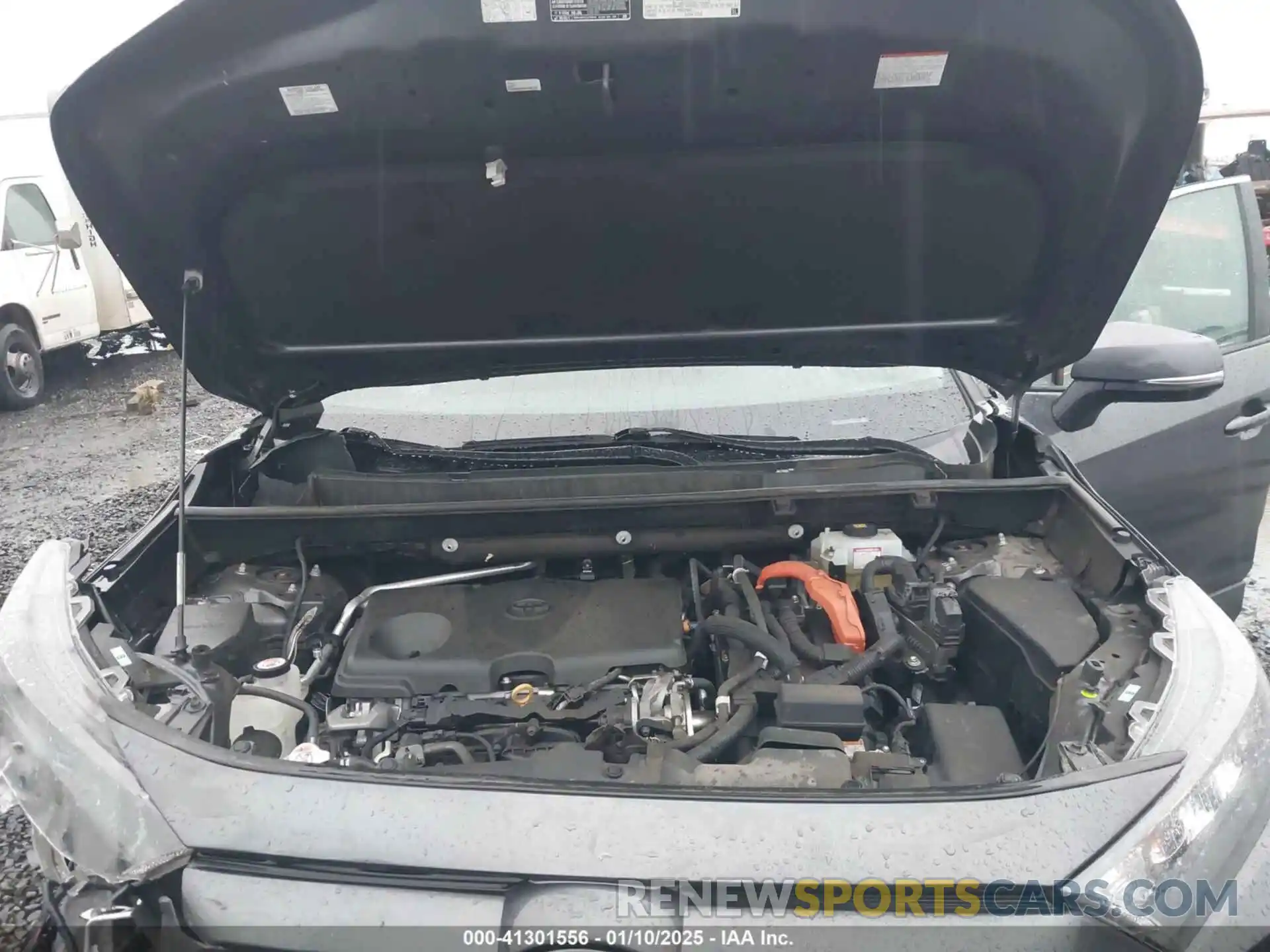 10 Photograph of a damaged car 2T3MWRFV6KW035678 TOYOTA RAV4 HYBRID 2019