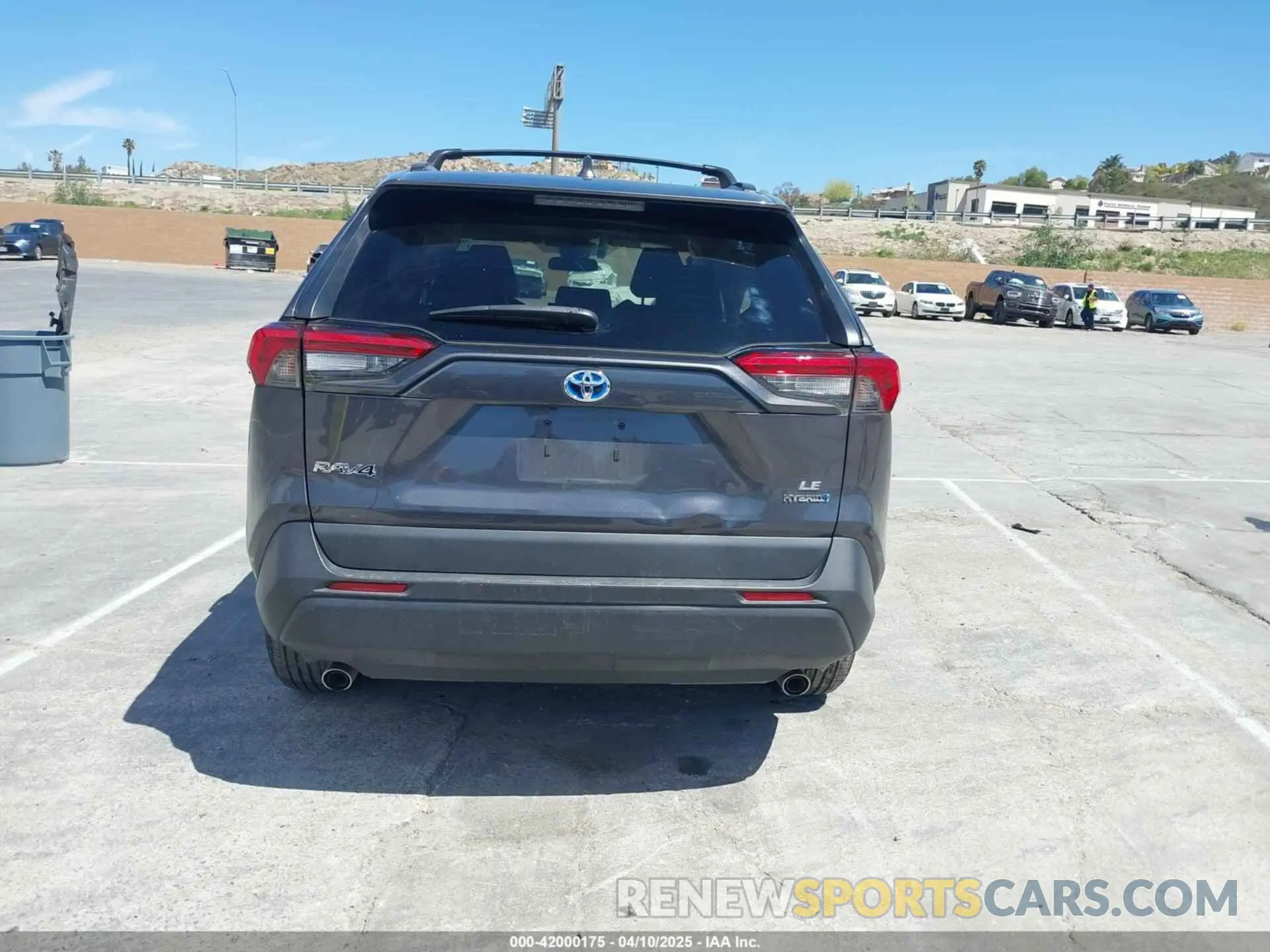 16 Photograph of a damaged car 2T3MWRFV9KW006563 TOYOTA RAV4 HYBRID 2019