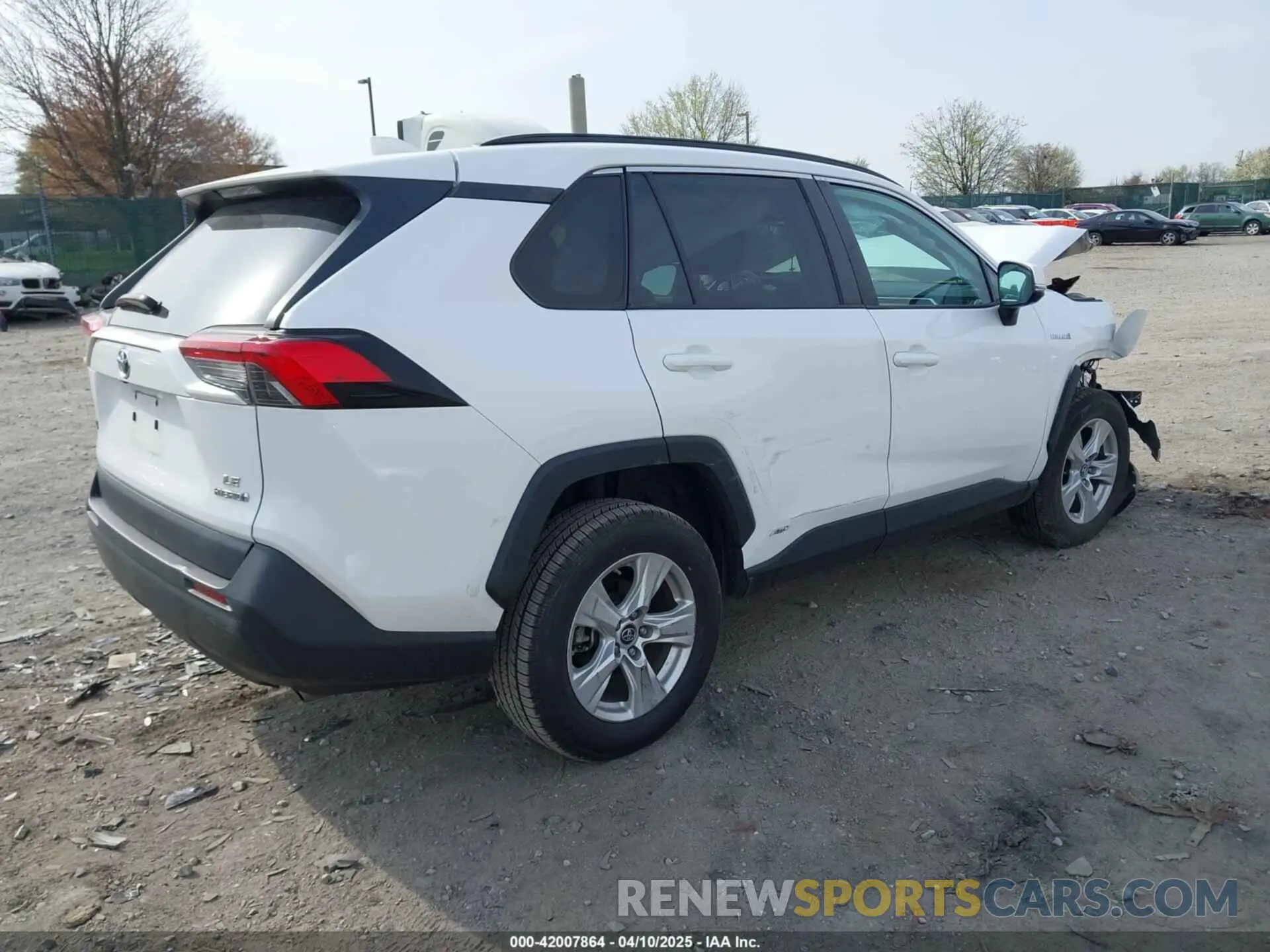 4 Photograph of a damaged car 2T3MWRFVXKW018477 TOYOTA RAV4 HYBRID 2019
