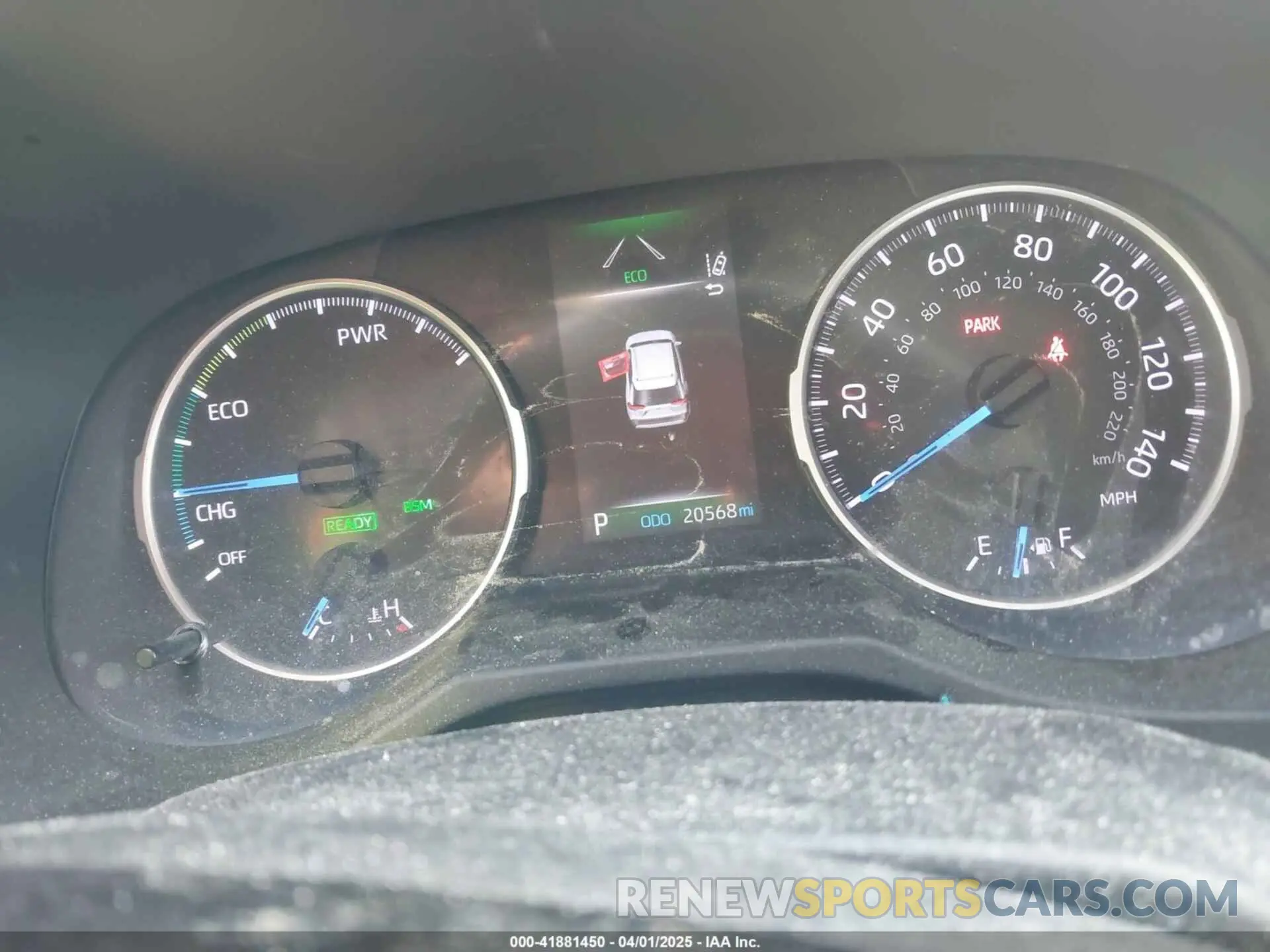 7 Photograph of a damaged car 2T3RWRFV0KW027727 TOYOTA RAV4 HYBRID 2019