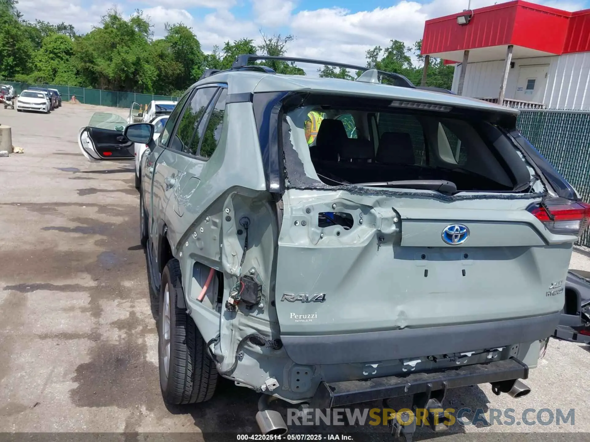 6 Photograph of a damaged car 2T3RWRFV1KW030037 TOYOTA RAV4 HYBRID 2019