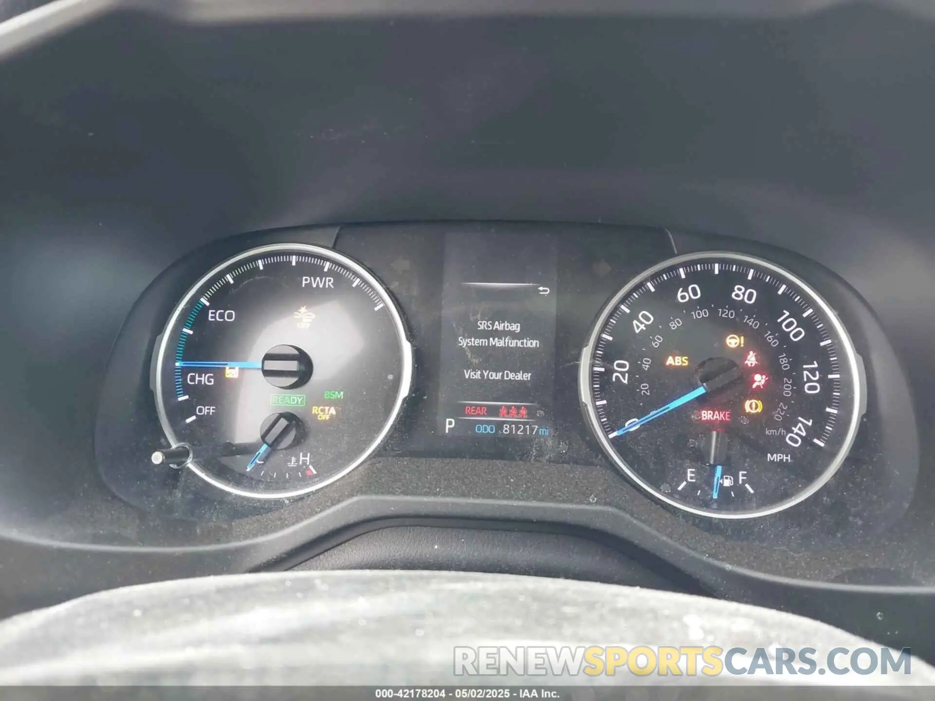 7 Photograph of a damaged car 2T3RWRFV3KW010551 TOYOTA RAV4 HYBRID 2019