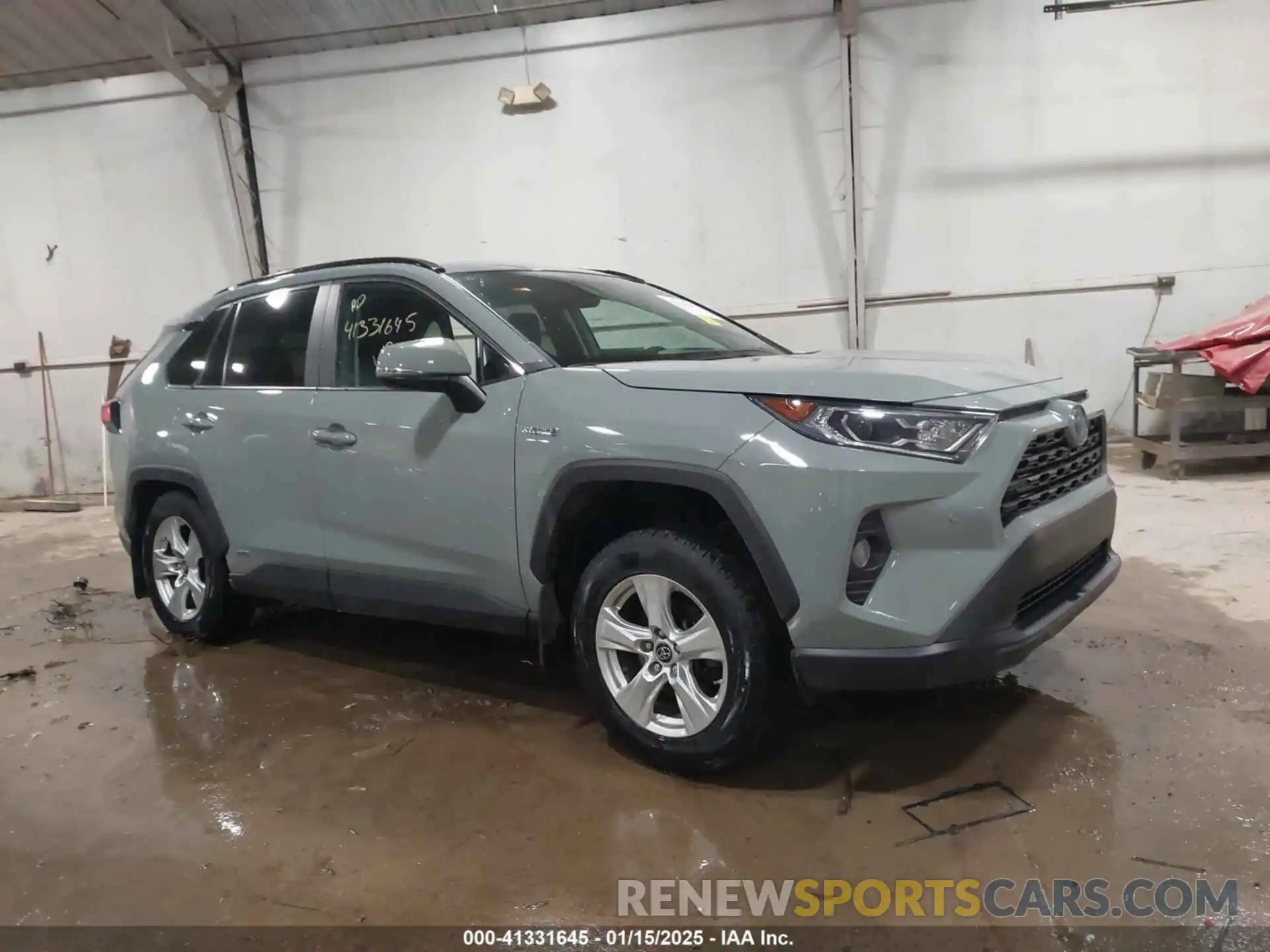 1 Photograph of a damaged car 2T3RWRFVXKW042302 TOYOTA RAV4 HYBRID 2019