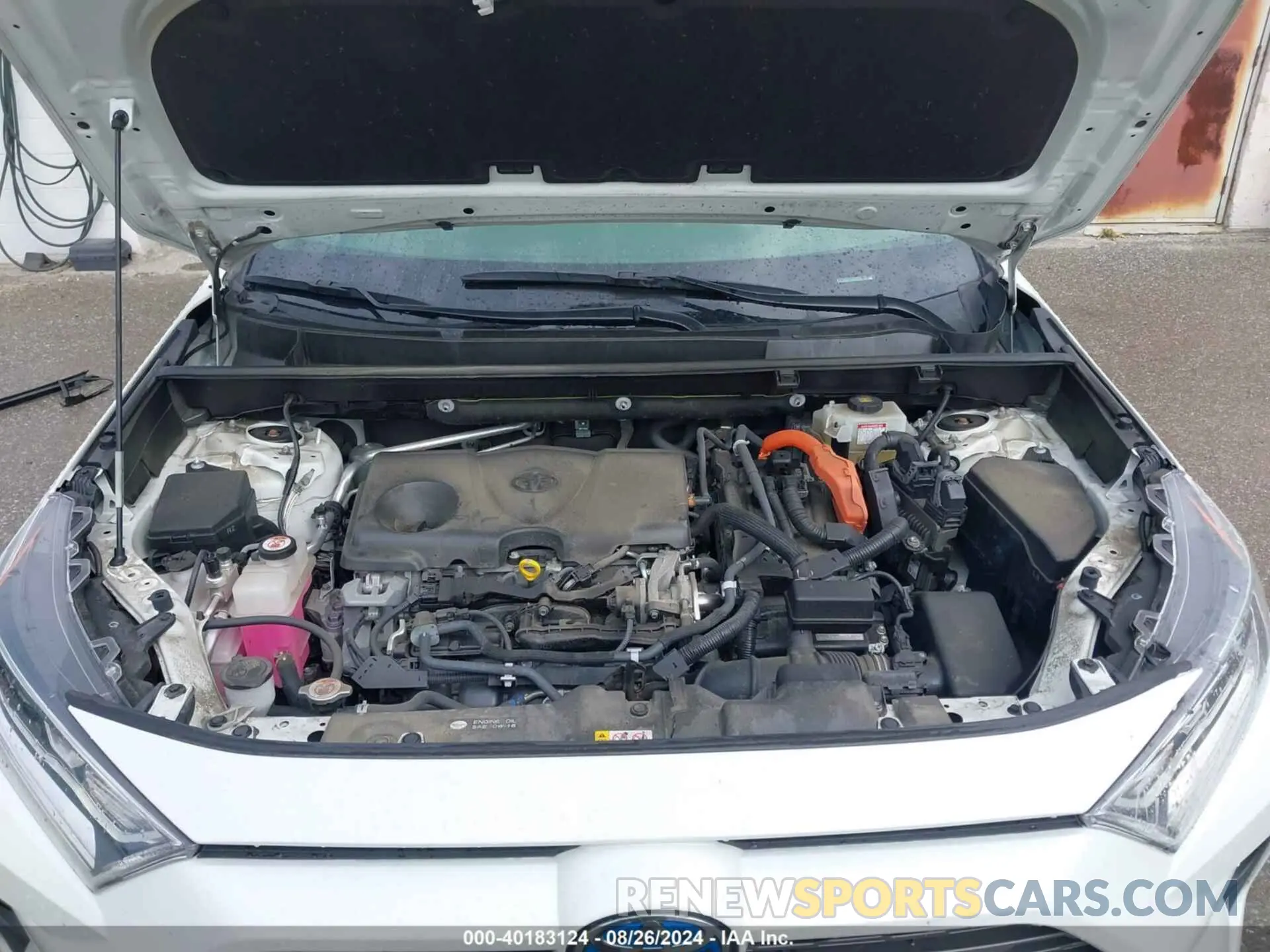 10 Photograph of a damaged car JTMDWRFV8KD034299 TOYOTA RAV4 HYBRID 2019