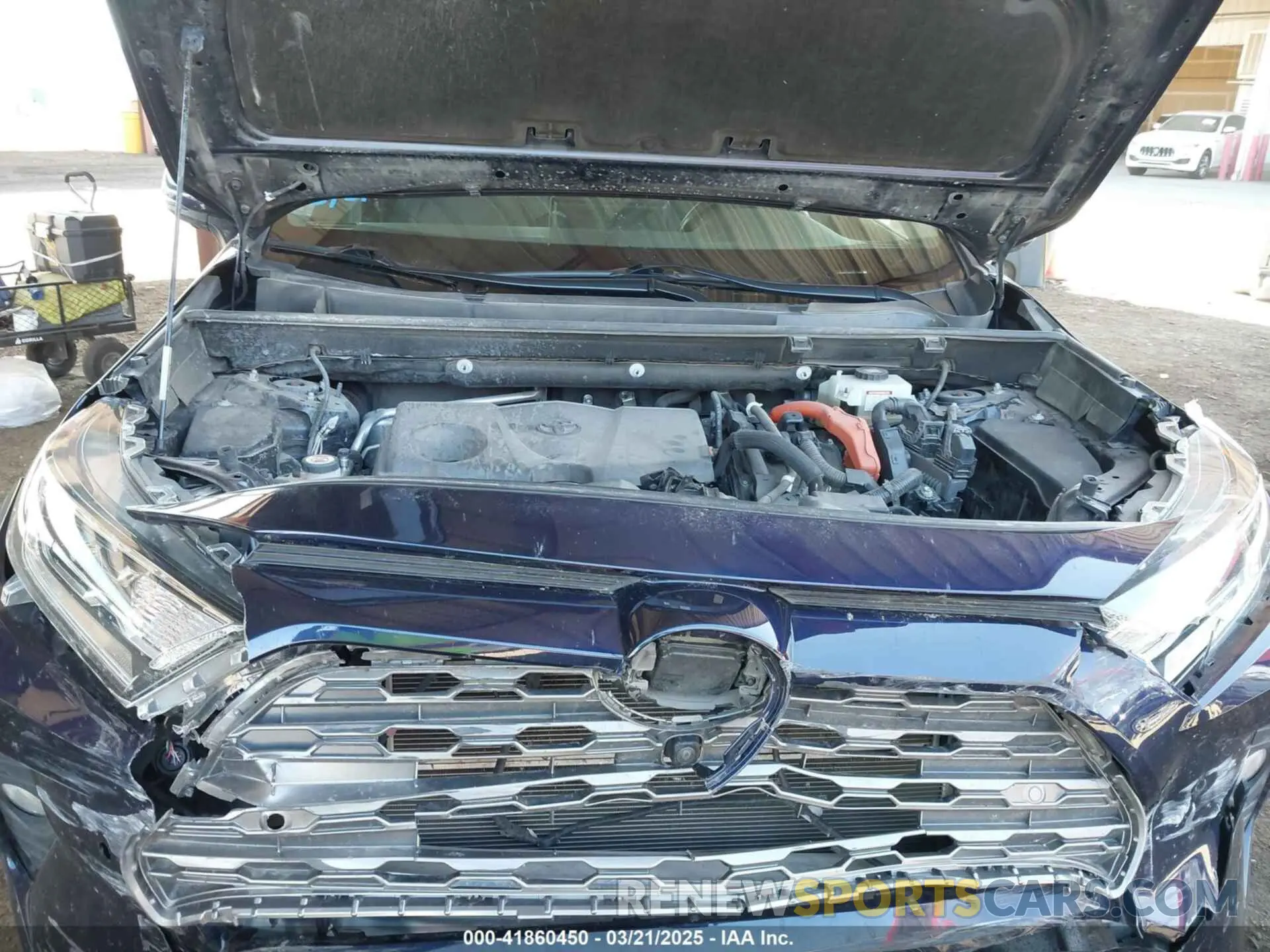 10 Photograph of a damaged car JTMDWRFV8KD511099 TOYOTA RAV4 HYBRID 2019