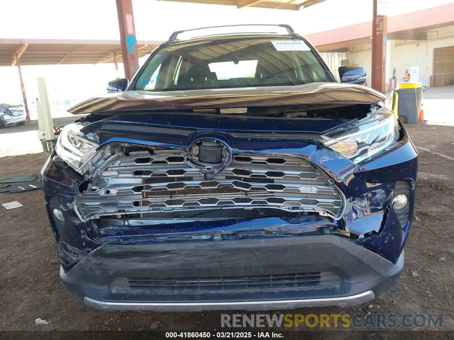 6 Photograph of a damaged car JTMDWRFV8KD511099 TOYOTA RAV4 HYBRID 2019