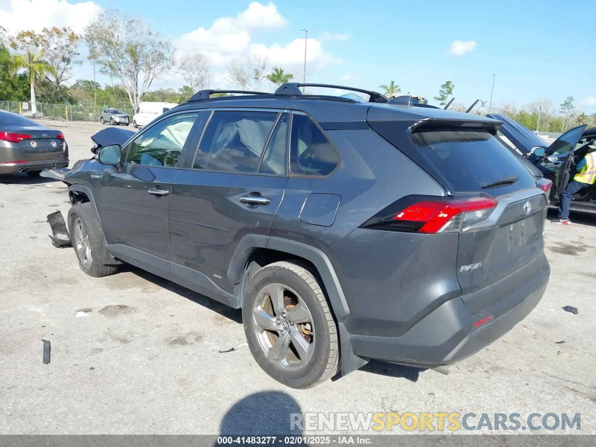 3 Photograph of a damaged car JTMDWRFV9KD503092 TOYOTA RAV4 HYBRID 2019