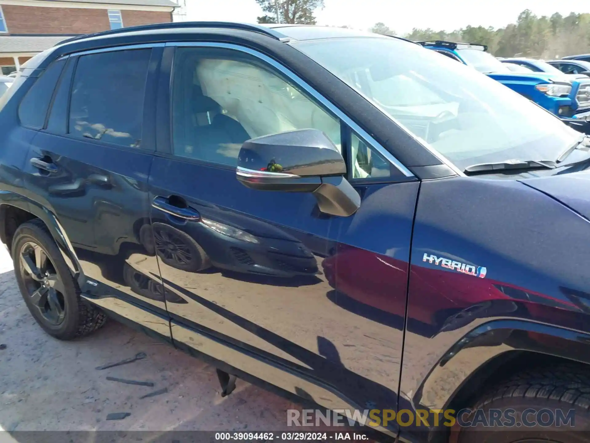 13 Photograph of a damaged car JTMEWRFV1KD508825 TOYOTA RAV4 HYBRID 2019