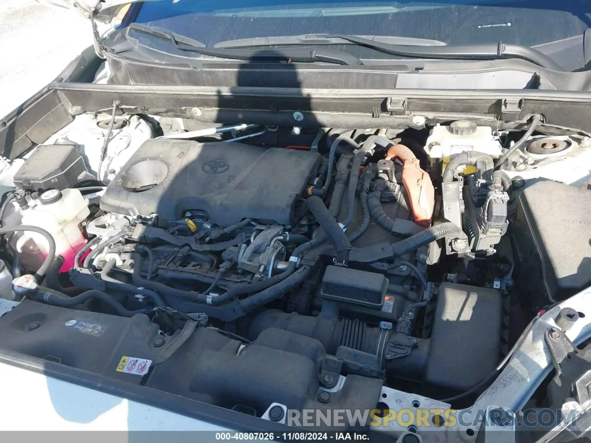 10 Photograph of a damaged car JTMEWRFV3KD509684 TOYOTA RAV4 HYBRID 2019