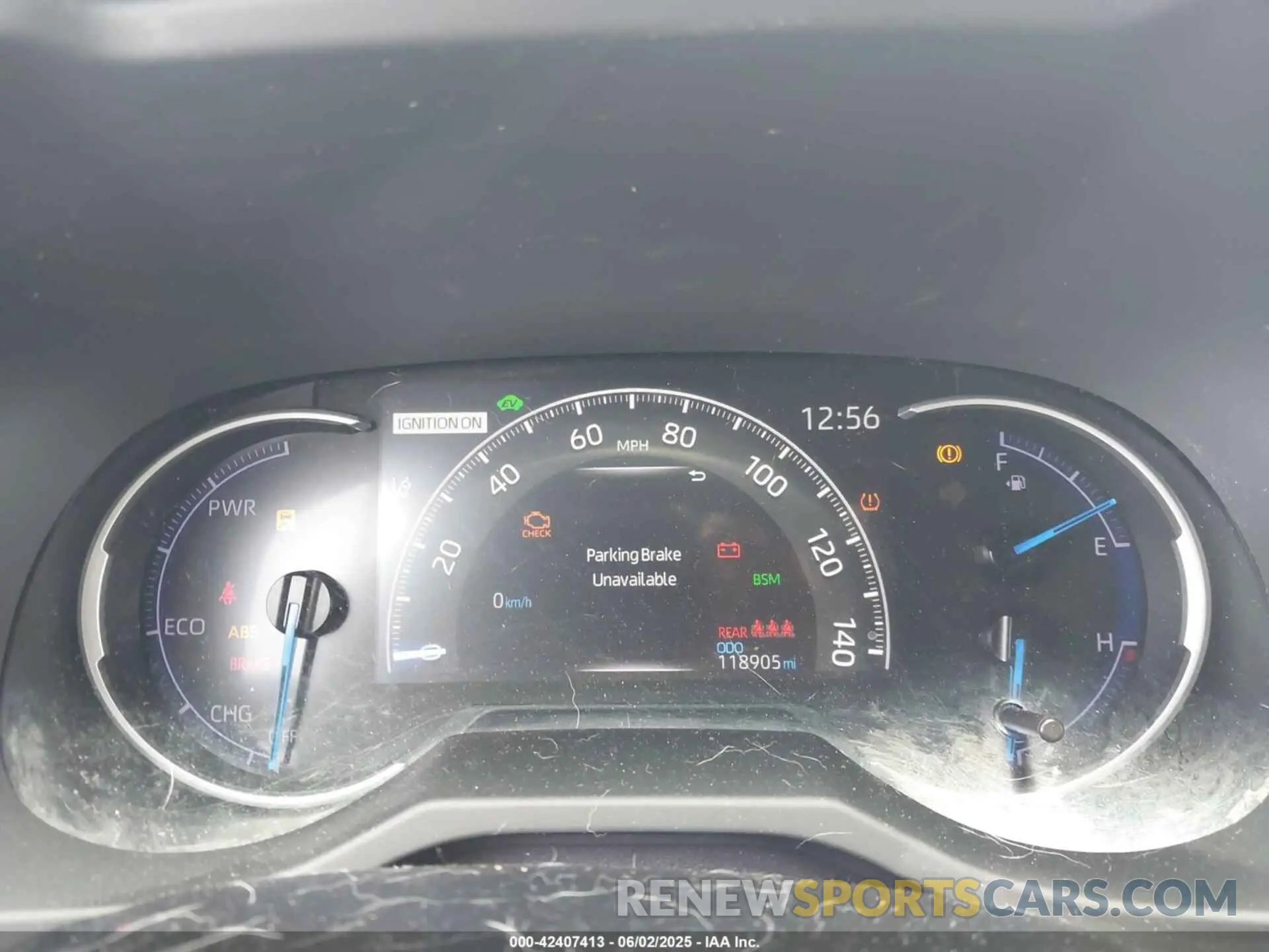 7 Photograph of a damaged car JTMEWRFV8KJ016570 TOYOTA RAV4 HYBRID 2019