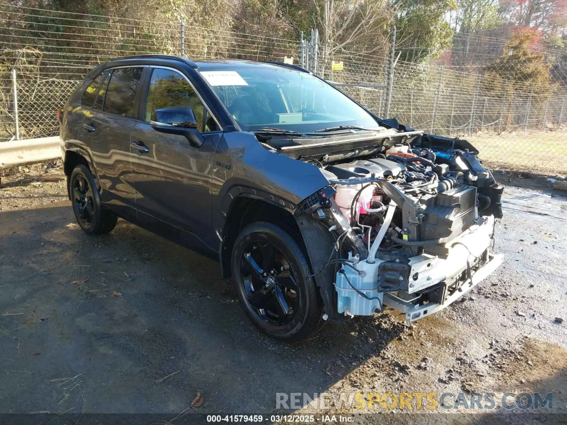 1 Photograph of a damaged car JTMEWRFVXKJ024301 TOYOTA RAV4 HYBRID 2019