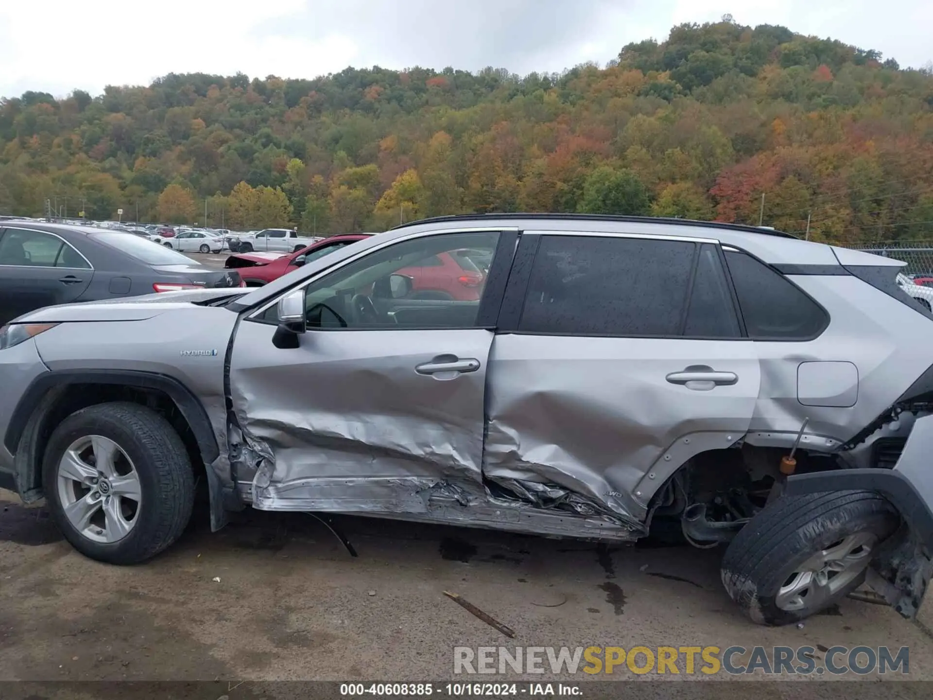 14 Photograph of a damaged car JTMMWRFV5KD035085 TOYOTA RAV4 HYBRID 2019