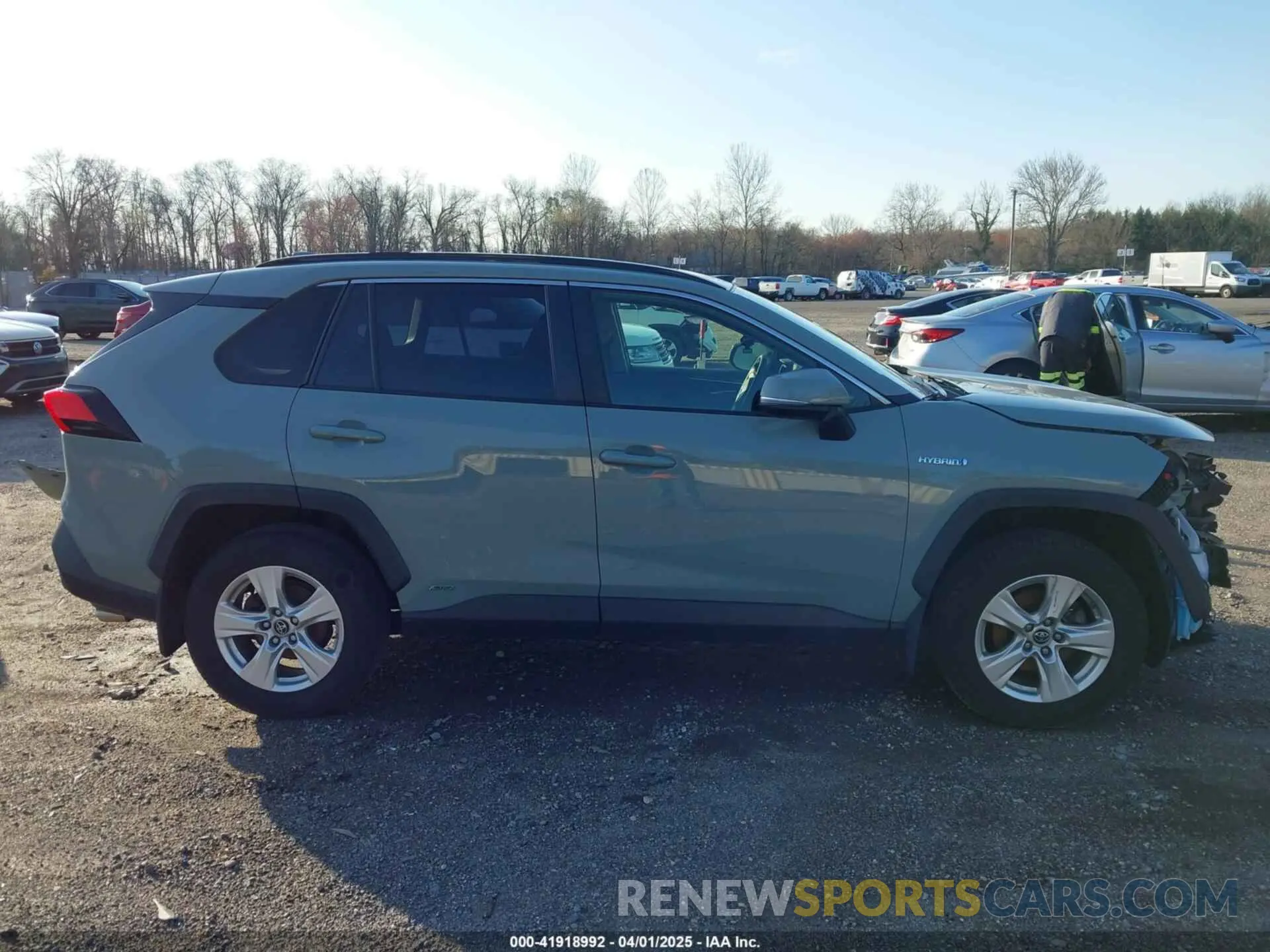 13 Photograph of a damaged car JTMRWRFV0KD013274 TOYOTA RAV4 HYBRID 2019
