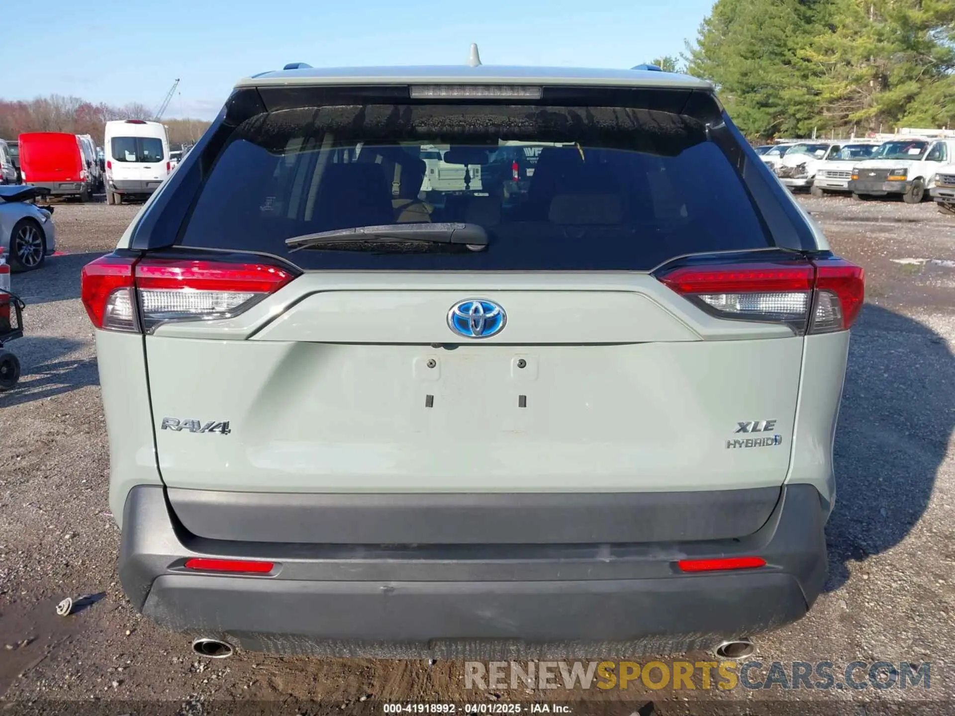 16 Photograph of a damaged car JTMRWRFV0KD013274 TOYOTA RAV4 HYBRID 2019