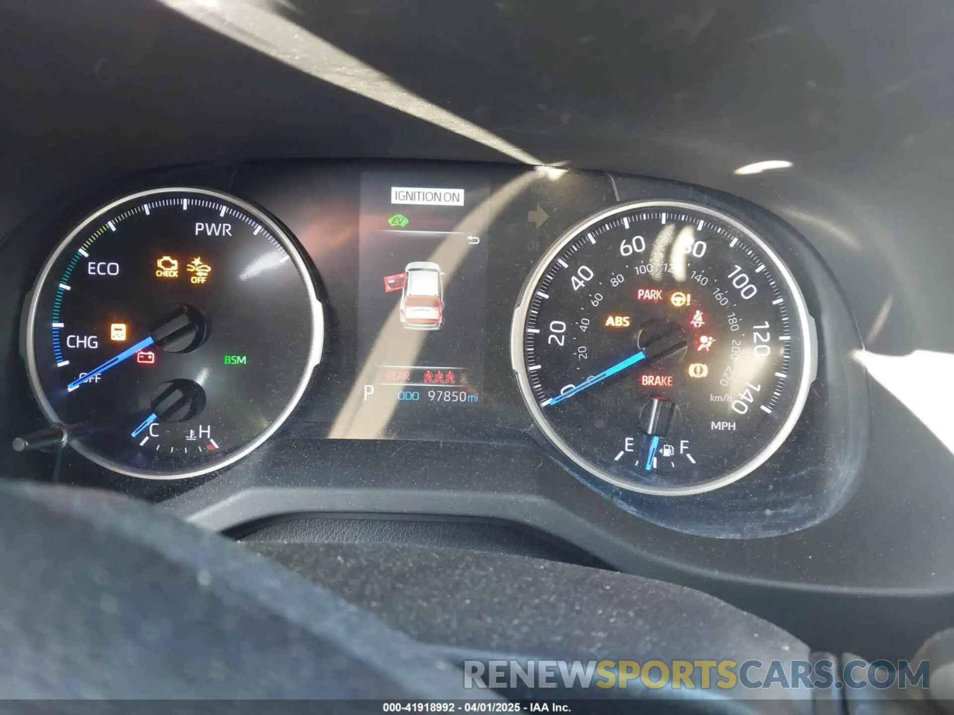 7 Photograph of a damaged car JTMRWRFV0KD013274 TOYOTA RAV4 HYBRID 2019