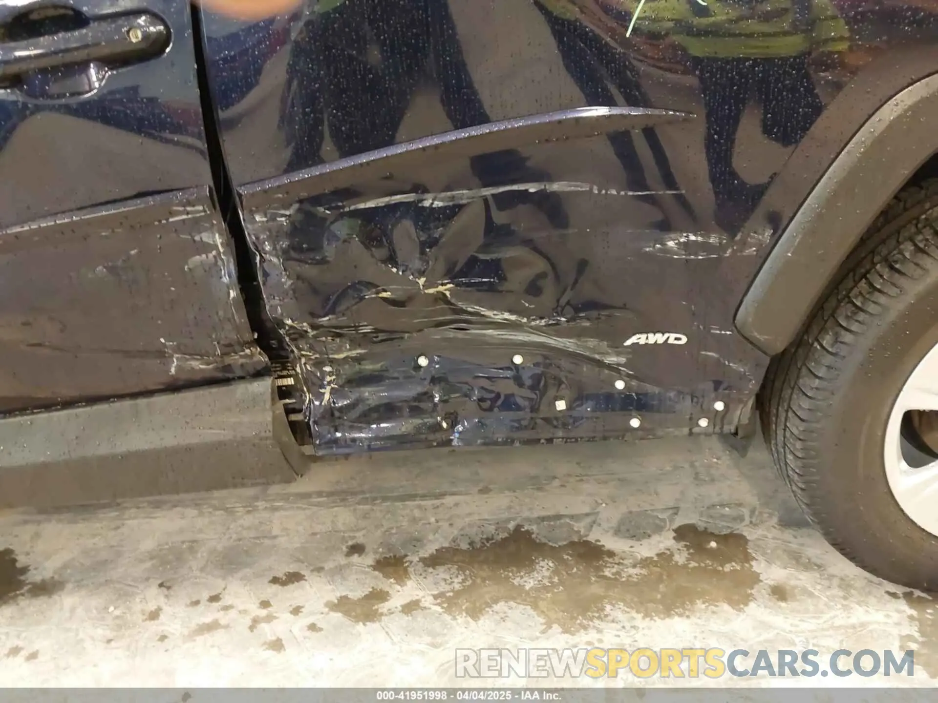 6 Photograph of a damaged car JTMRWRFV1KJ014693 TOYOTA RAV4 HYBRID 2019