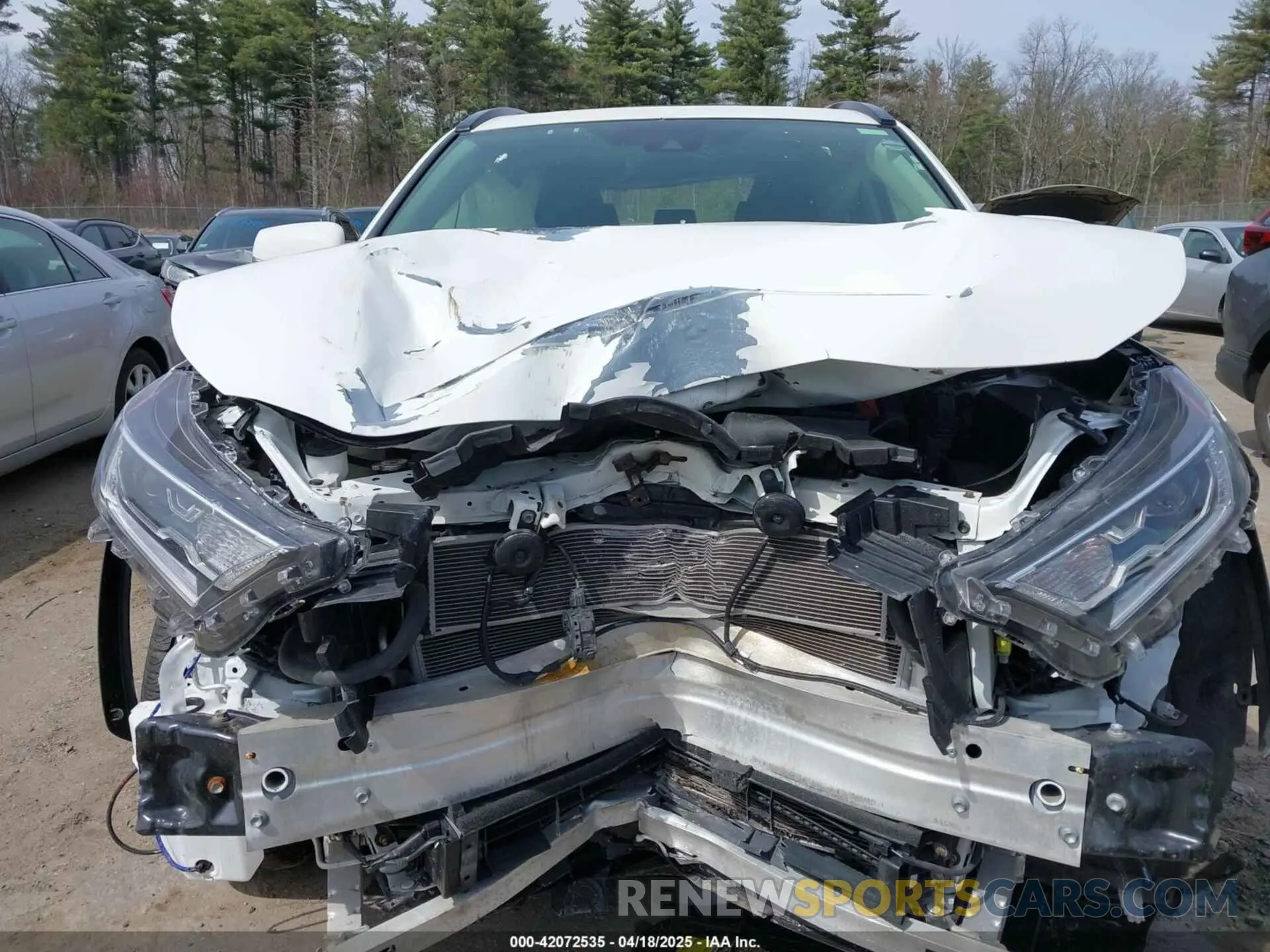 13 Photograph of a damaged car JTMRWRFV2KD022588 TOYOTA RAV4 HYBRID 2019