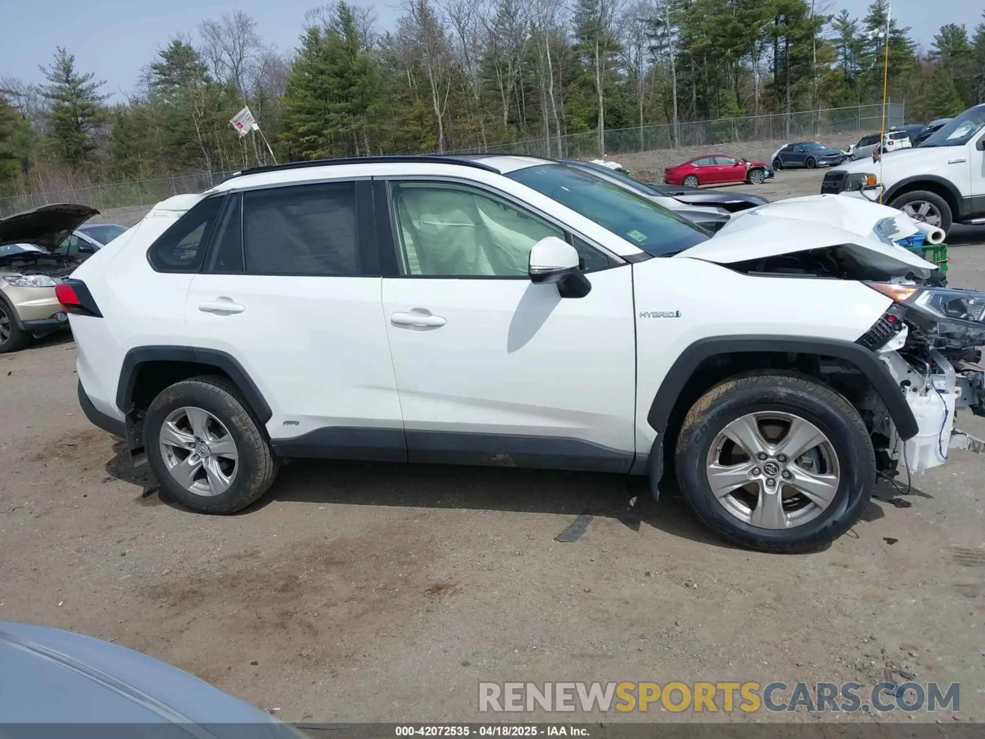 14 Photograph of a damaged car JTMRWRFV2KD022588 TOYOTA RAV4 HYBRID 2019