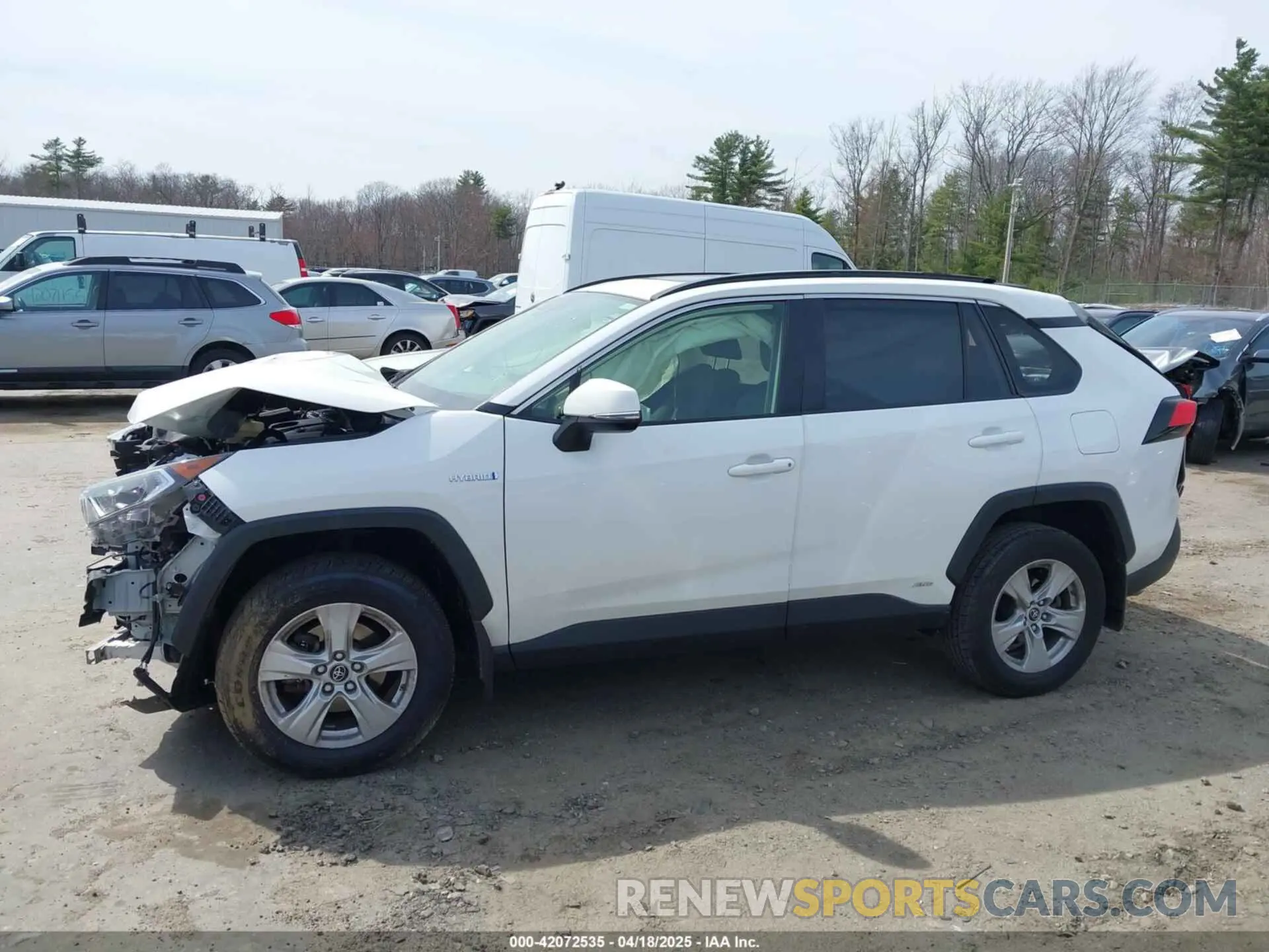 15 Photograph of a damaged car JTMRWRFV2KD022588 TOYOTA RAV4 HYBRID 2019