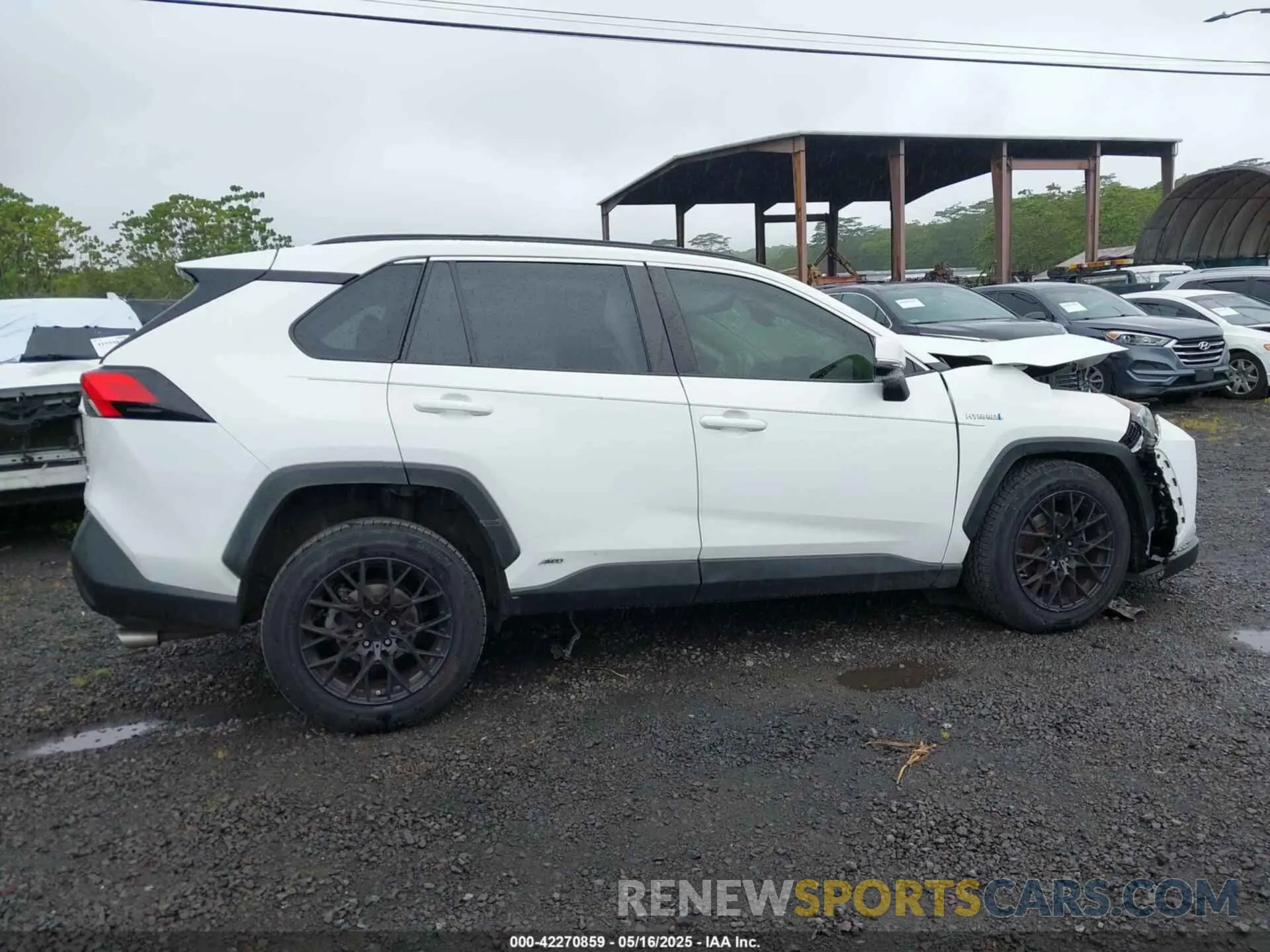 12 Photograph of a damaged car JTMRWRFV3KD031171 TOYOTA RAV4 HYBRID 2019