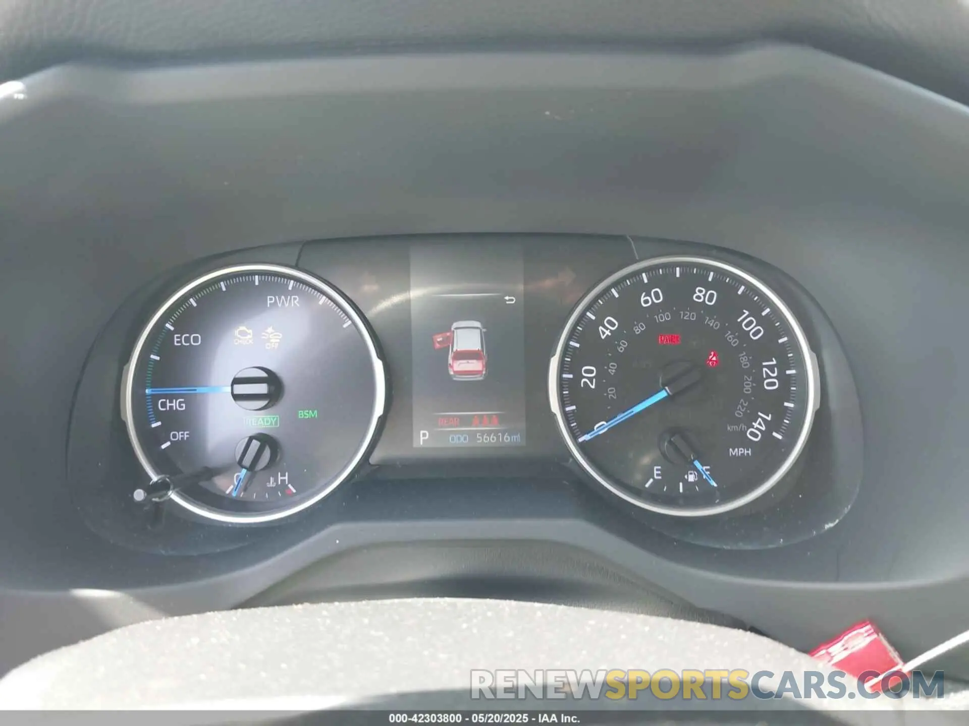 7 Photograph of a damaged car JTMRWRFV4KD023659 TOYOTA RAV4 HYBRID 2019