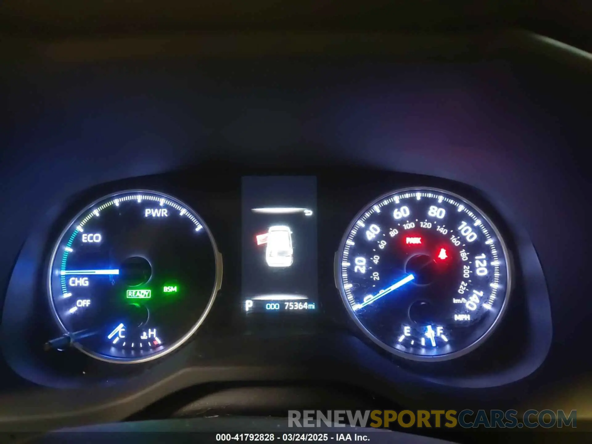 7 Photograph of a damaged car JTMRWRFV5KD509865 TOYOTA RAV4 HYBRID 2019