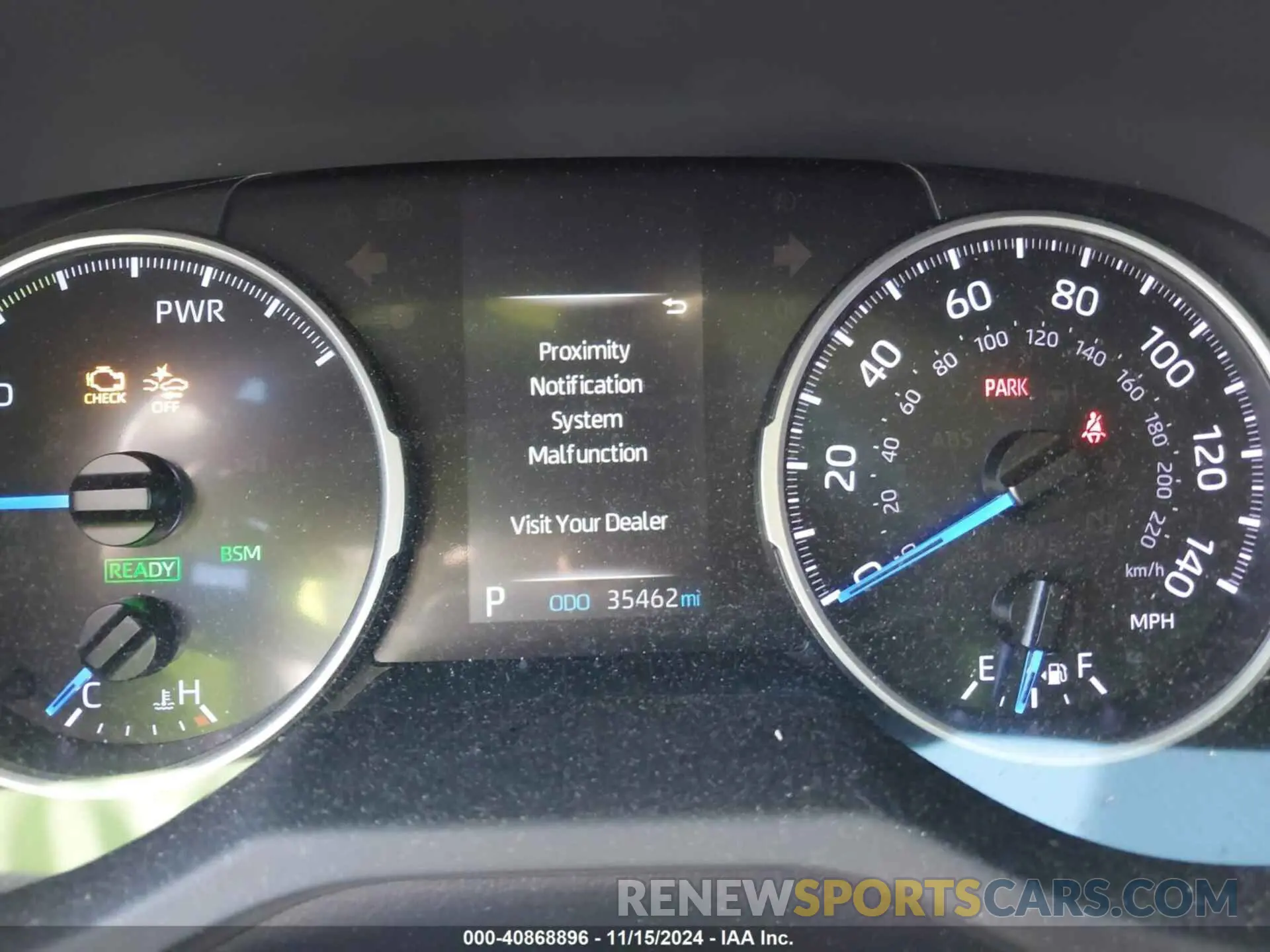16 Photograph of a damaged car JTMRWRFV8KD034079 TOYOTA RAV4 HYBRID 2019