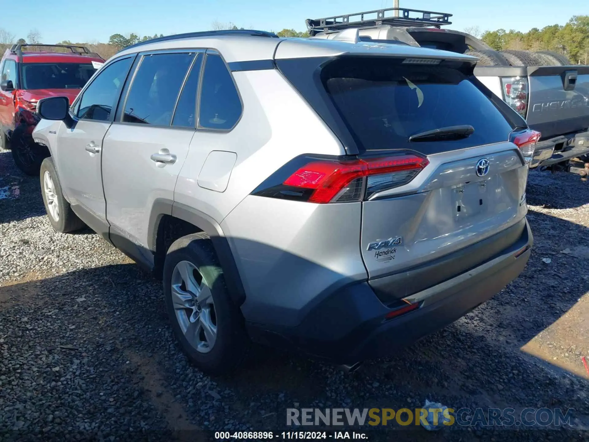 3 Photograph of a damaged car JTMRWRFV8KD034079 TOYOTA RAV4 HYBRID 2019