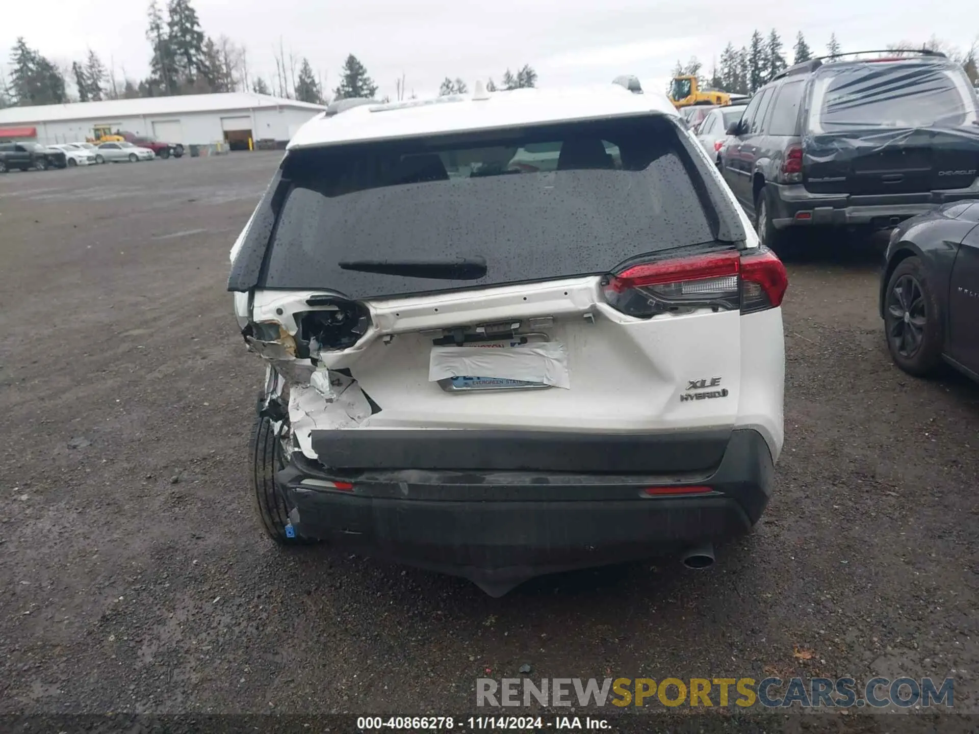 16 Photograph of a damaged car JTMRWRFVXKD501194 TOYOTA RAV4 HYBRID 2019
