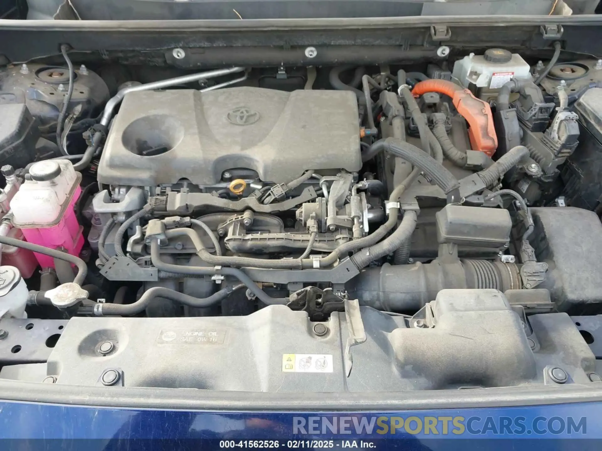 10 Photograph of a damaged car 2T3DWRFV0LW052445 TOYOTA RAV4 HYBRID 2020