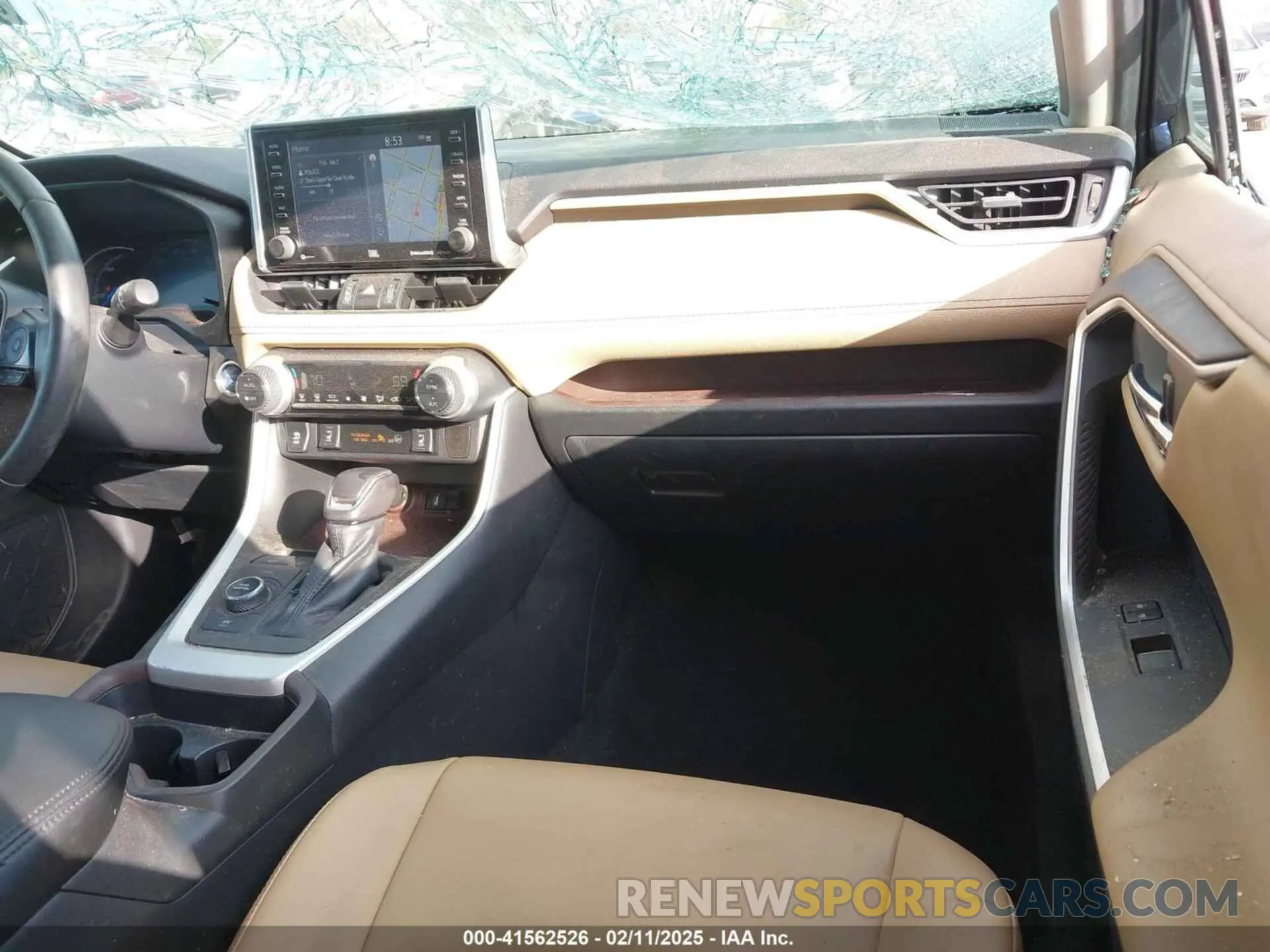 5 Photograph of a damaged car 2T3DWRFV0LW052445 TOYOTA RAV4 HYBRID 2020
