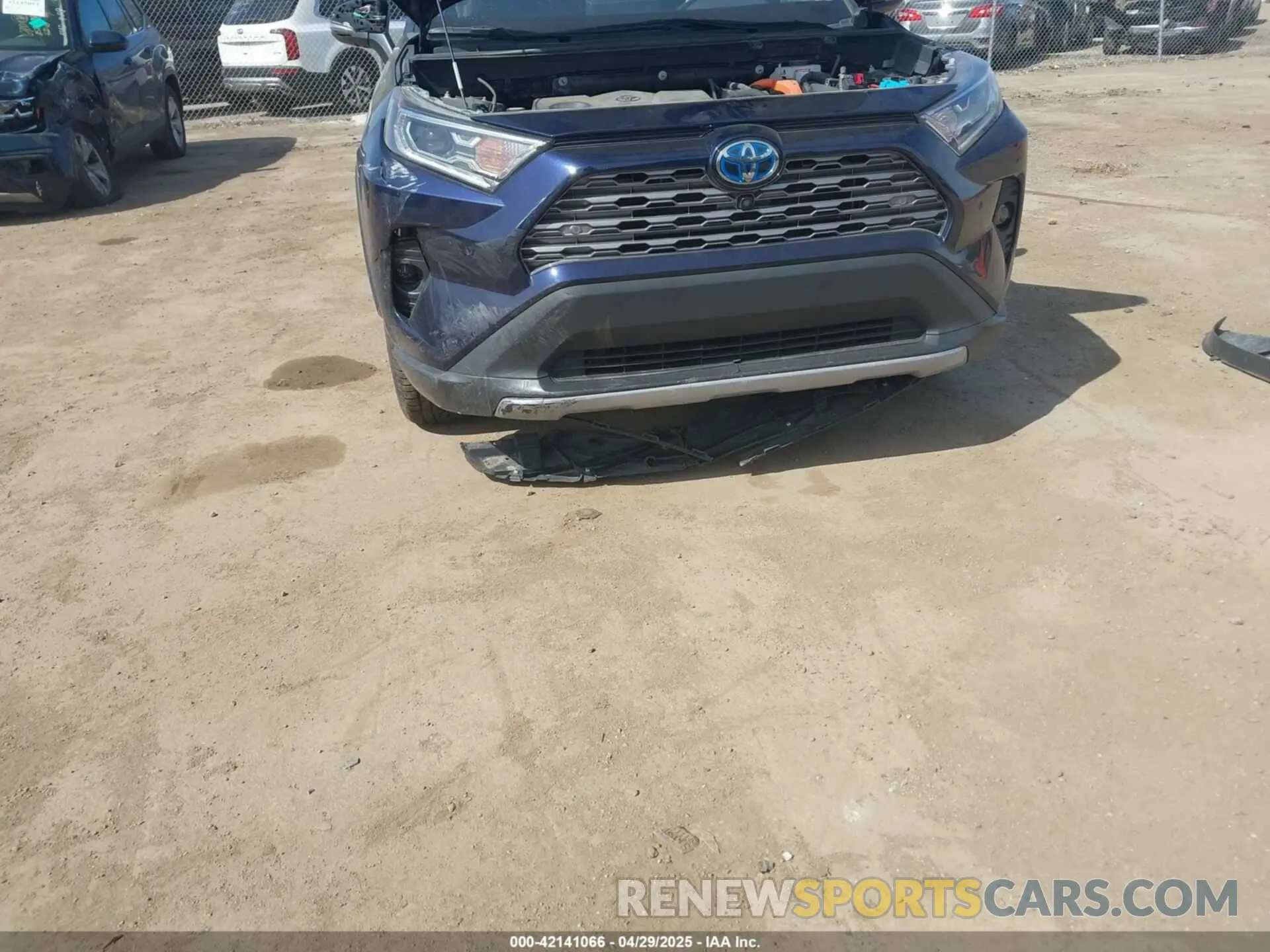 6 Photograph of a damaged car 2T3DWRFV0LW070377 TOYOTA RAV4 HYBRID 2020