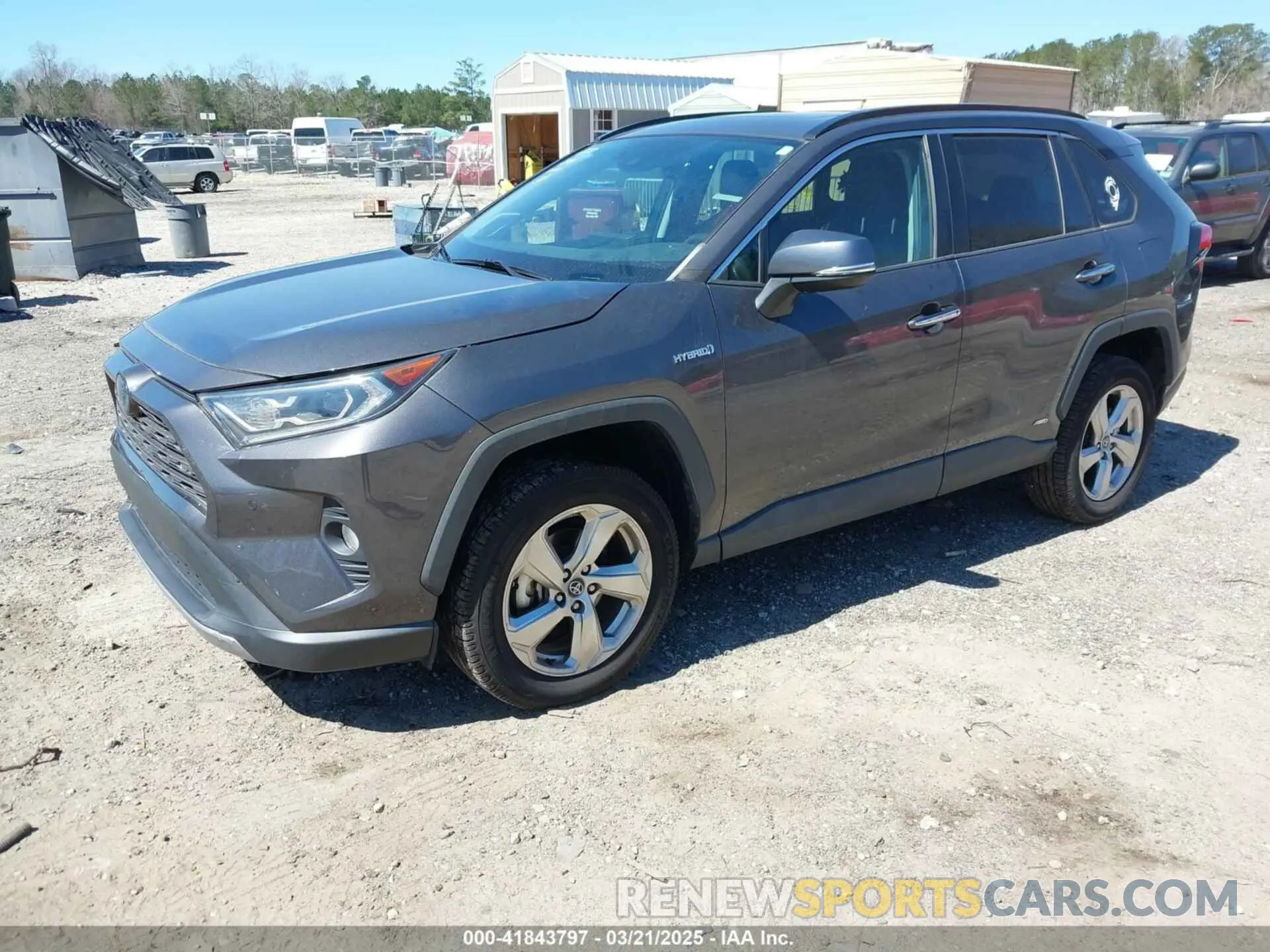 2 Photograph of a damaged car 2T3DWRFV3LW086170 TOYOTA RAV4 HYBRID 2020