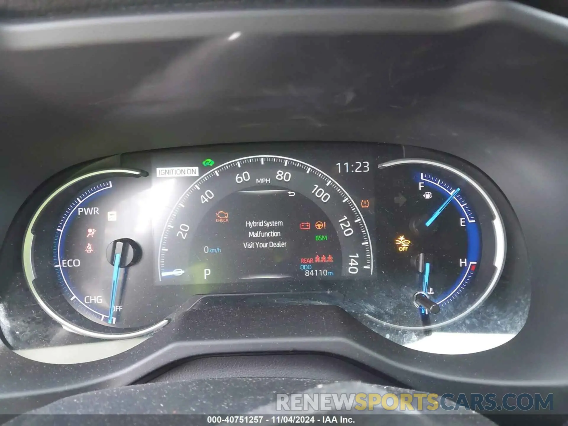 7 Photograph of a damaged car 2T3EWRFV5LW099460 TOYOTA RAV4 HYBRID 2020
