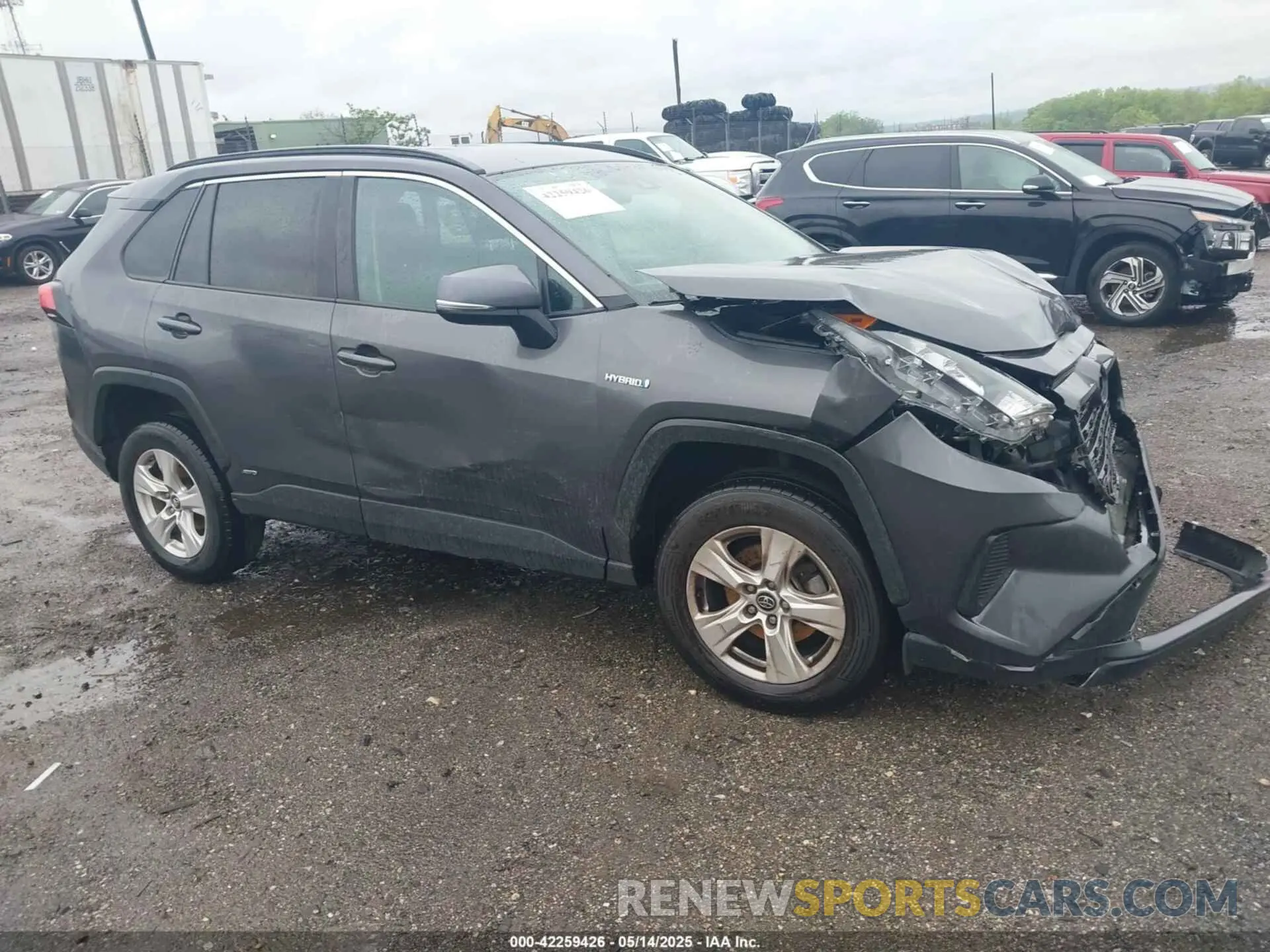 1 Photograph of a damaged car 2T3MWRFV0LW081928 TOYOTA RAV4 HYBRID 2020