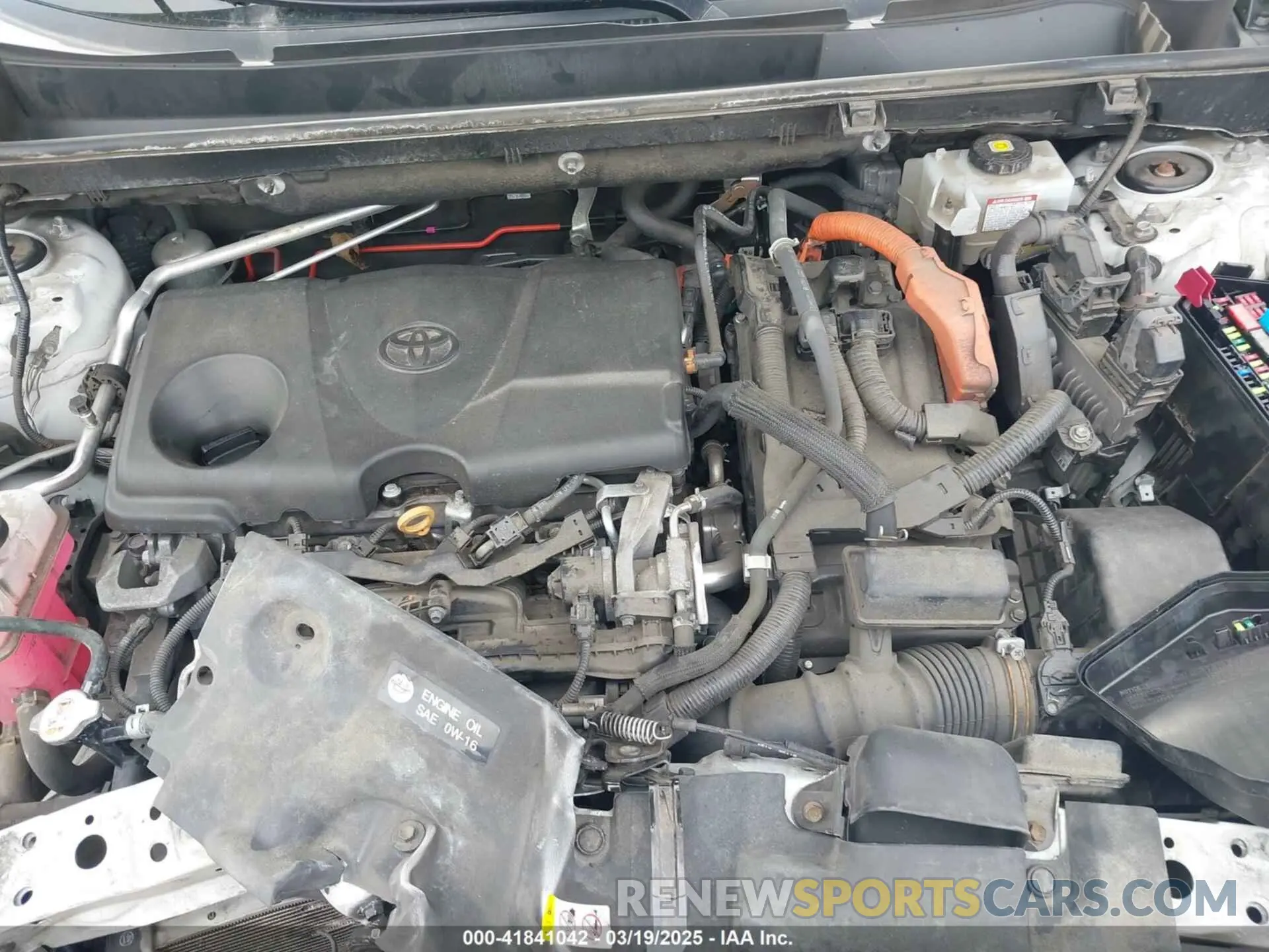 10 Photograph of a damaged car 2T3MWRFV7LW050403 TOYOTA RAV4 HYBRID 2020