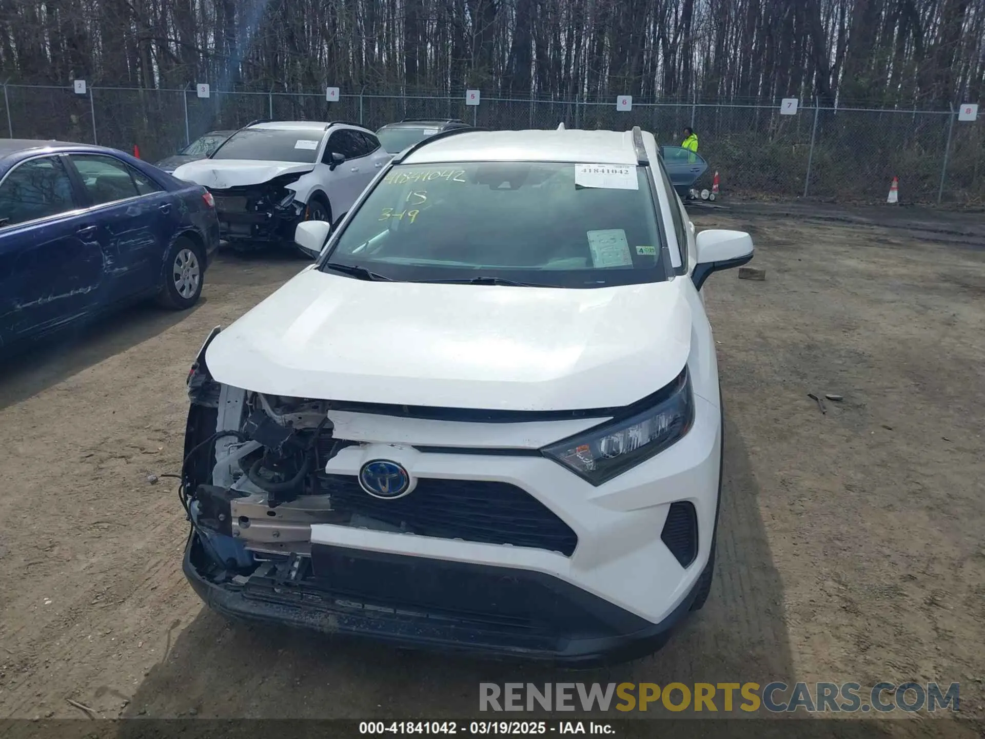 13 Photograph of a damaged car 2T3MWRFV7LW050403 TOYOTA RAV4 HYBRID 2020