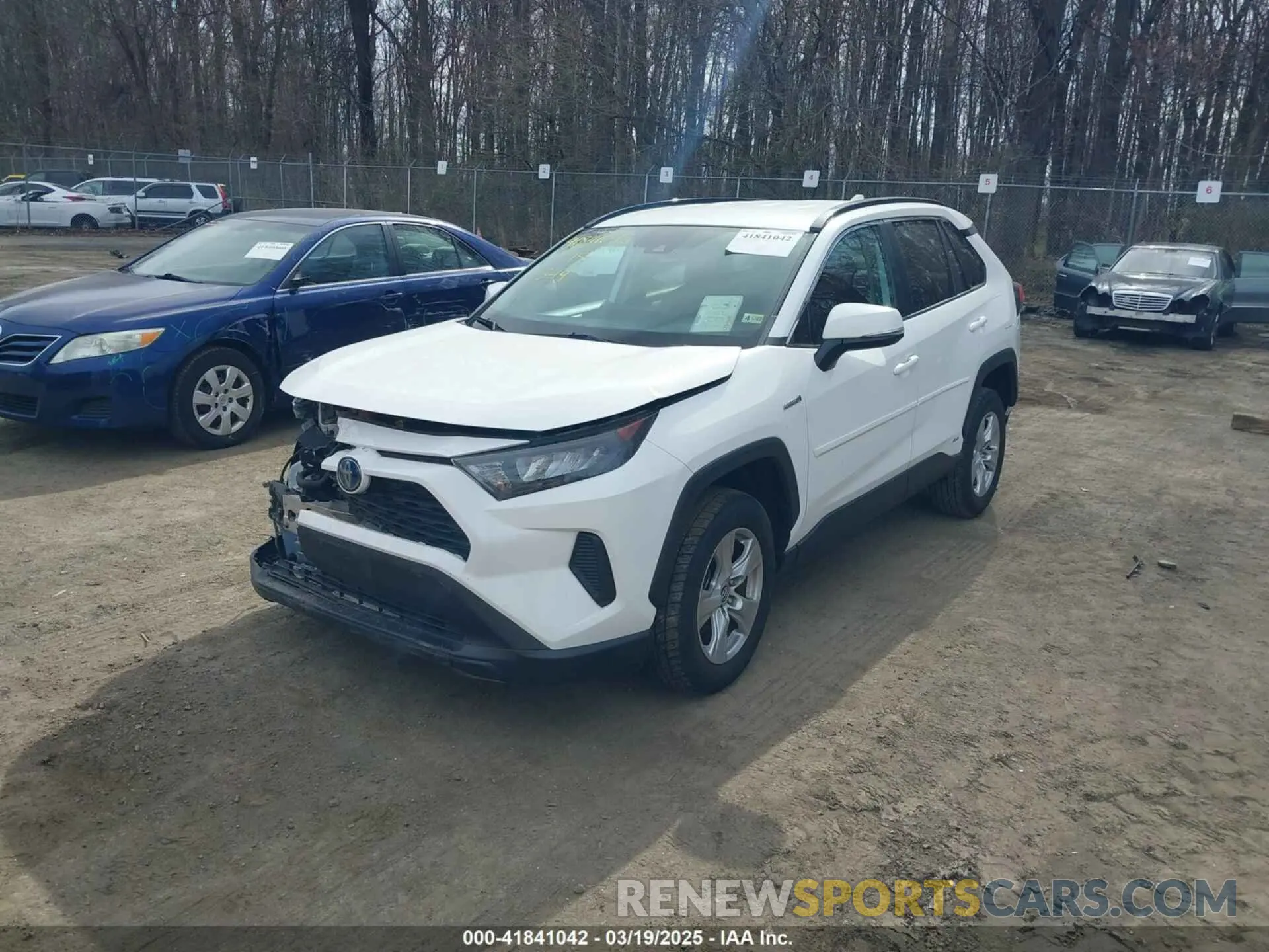 2 Photograph of a damaged car 2T3MWRFV7LW050403 TOYOTA RAV4 HYBRID 2020