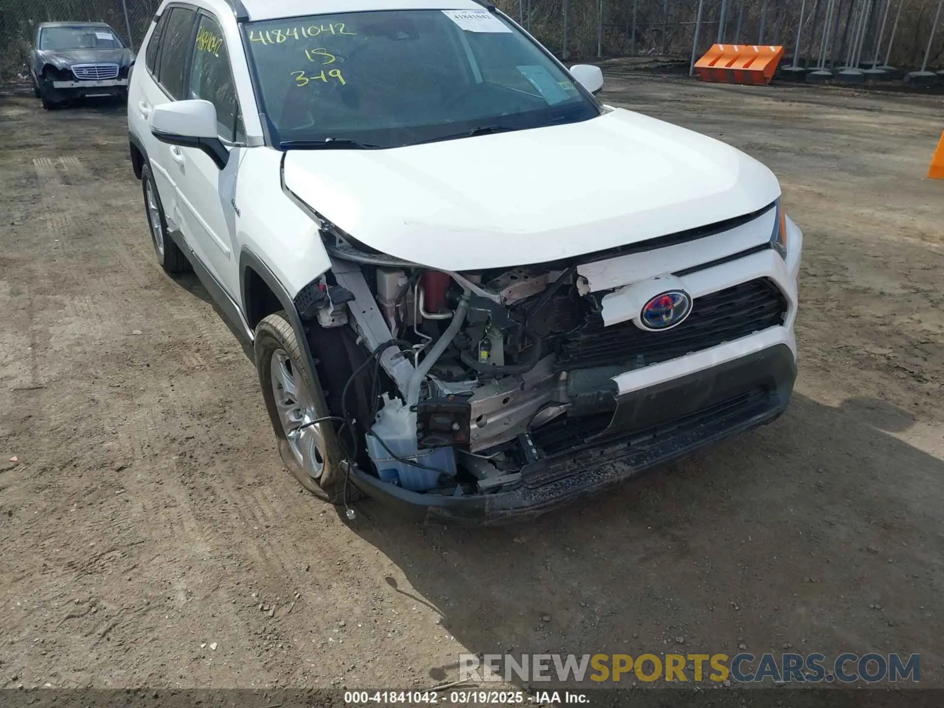 6 Photograph of a damaged car 2T3MWRFV7LW050403 TOYOTA RAV4 HYBRID 2020