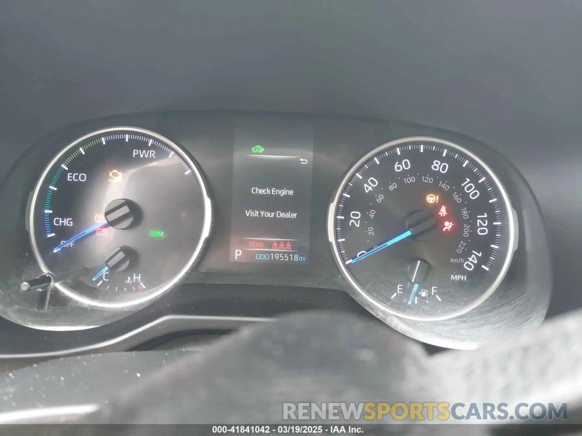 7 Photograph of a damaged car 2T3MWRFV7LW050403 TOYOTA RAV4 HYBRID 2020