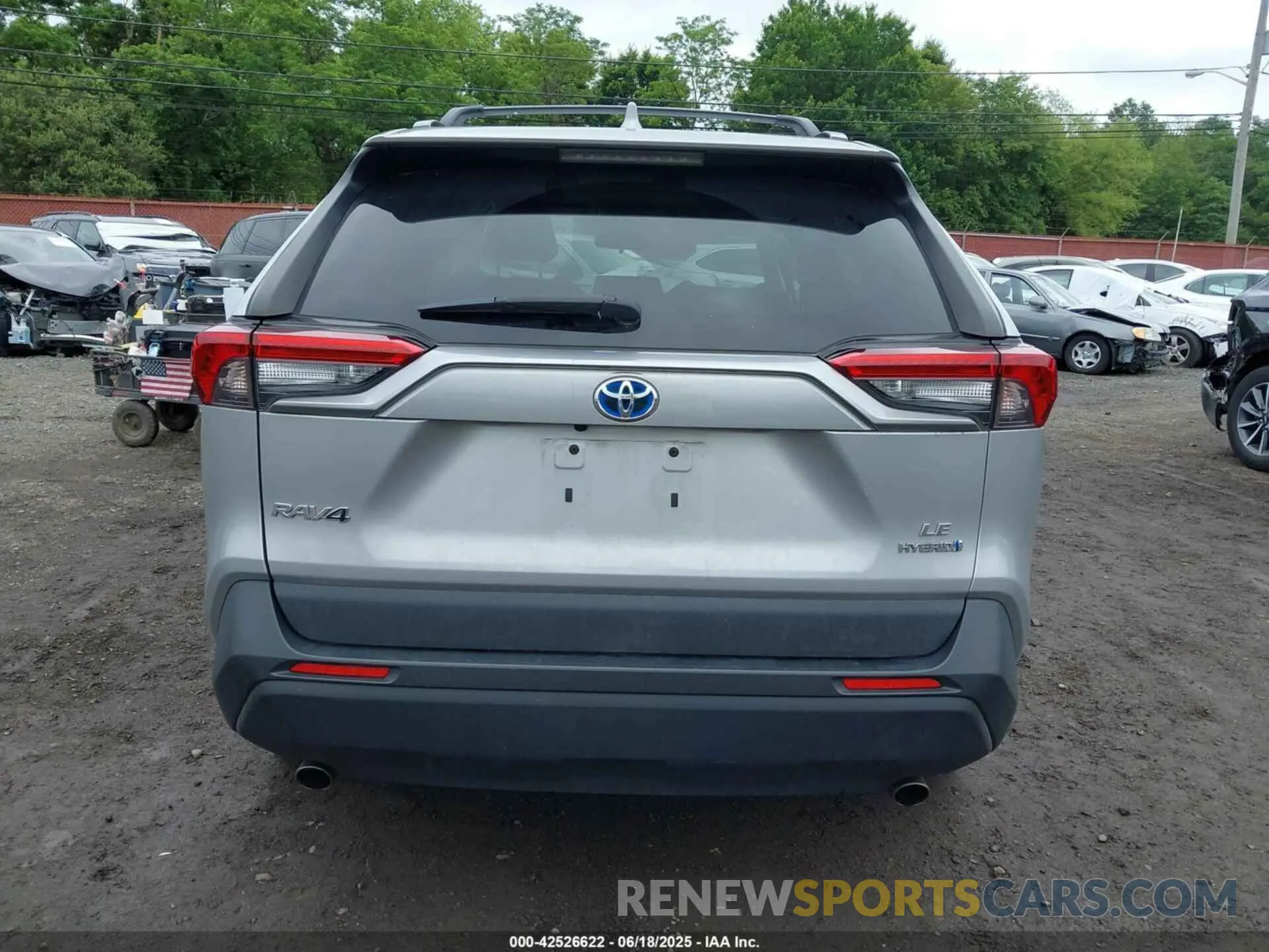 16 Photograph of a damaged car 2T3MWRFV8LW067310 TOYOTA RAV4 HYBRID 2020