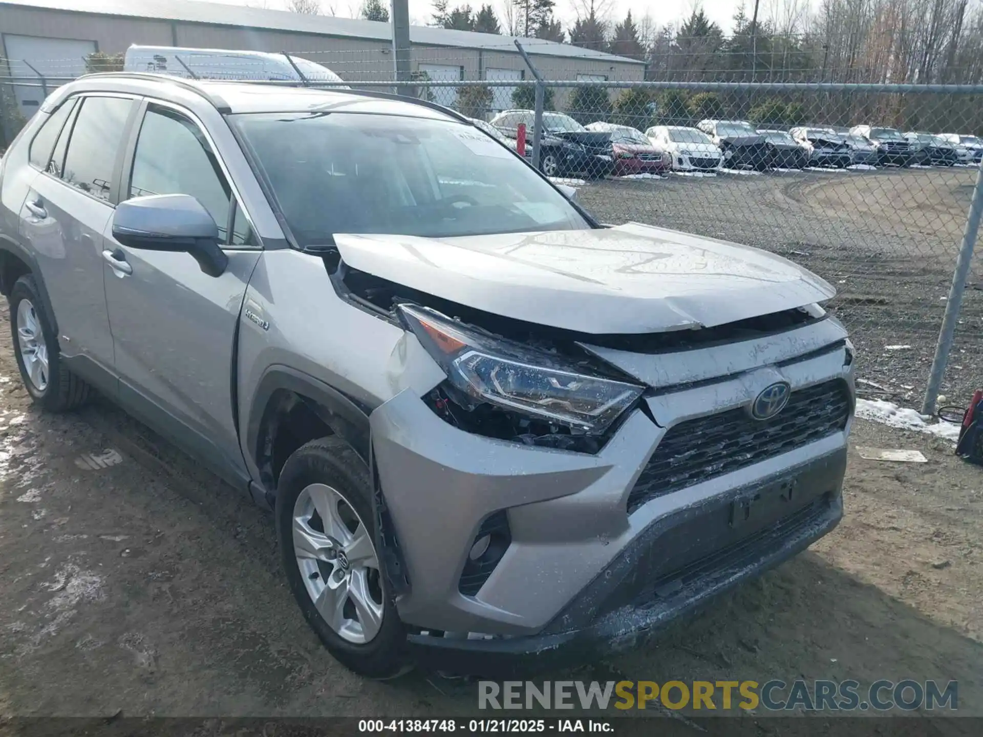 6 Photograph of a damaged car 2T3RWRFV0LW073690 TOYOTA RAV4 HYBRID 2020