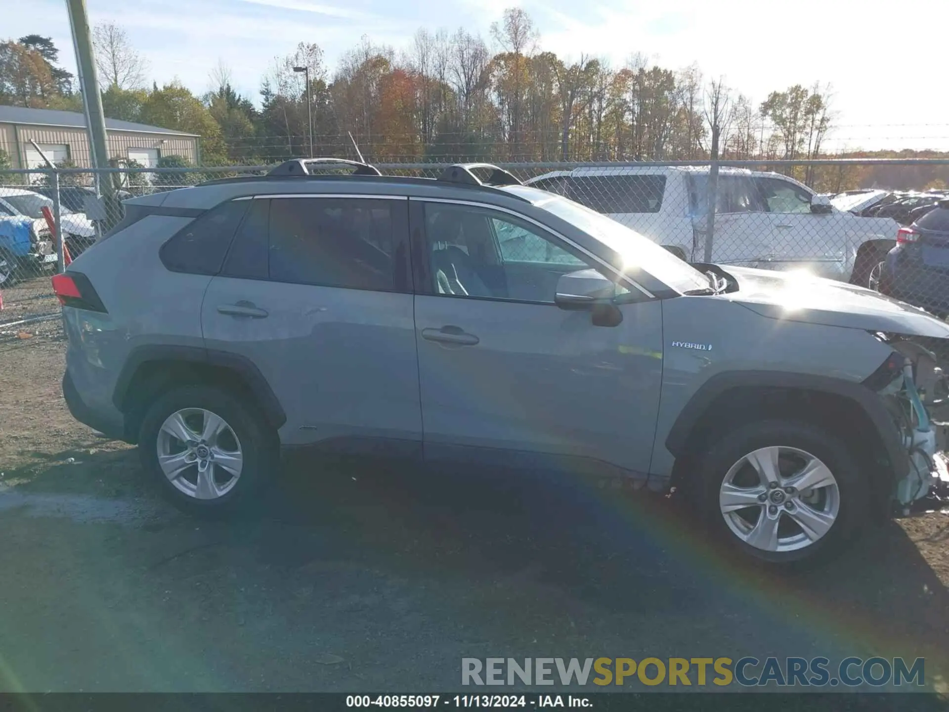 14 Photograph of a damaged car 2T3RWRFV0LW087444 TOYOTA RAV4 HYBRID 2020