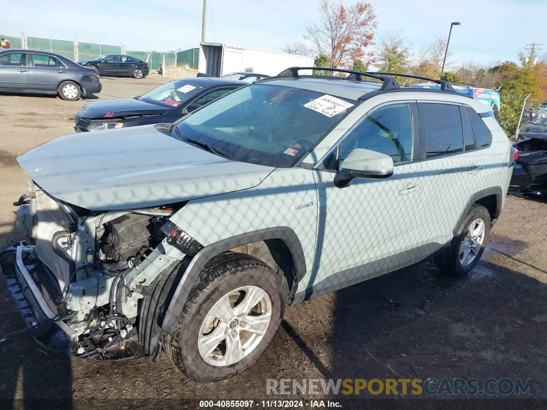 15 Photograph of a damaged car 2T3RWRFV0LW087444 TOYOTA RAV4 HYBRID 2020